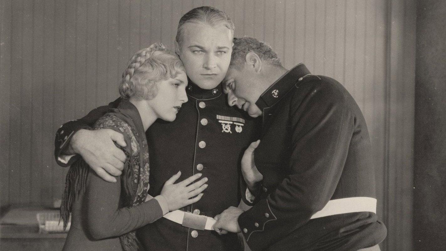 The Leatherneck 1929 movie scene