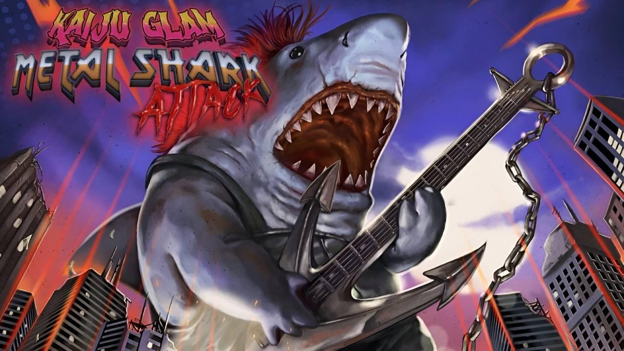 Kaiju Glam Metal Shark Attack 2024 movie scene
