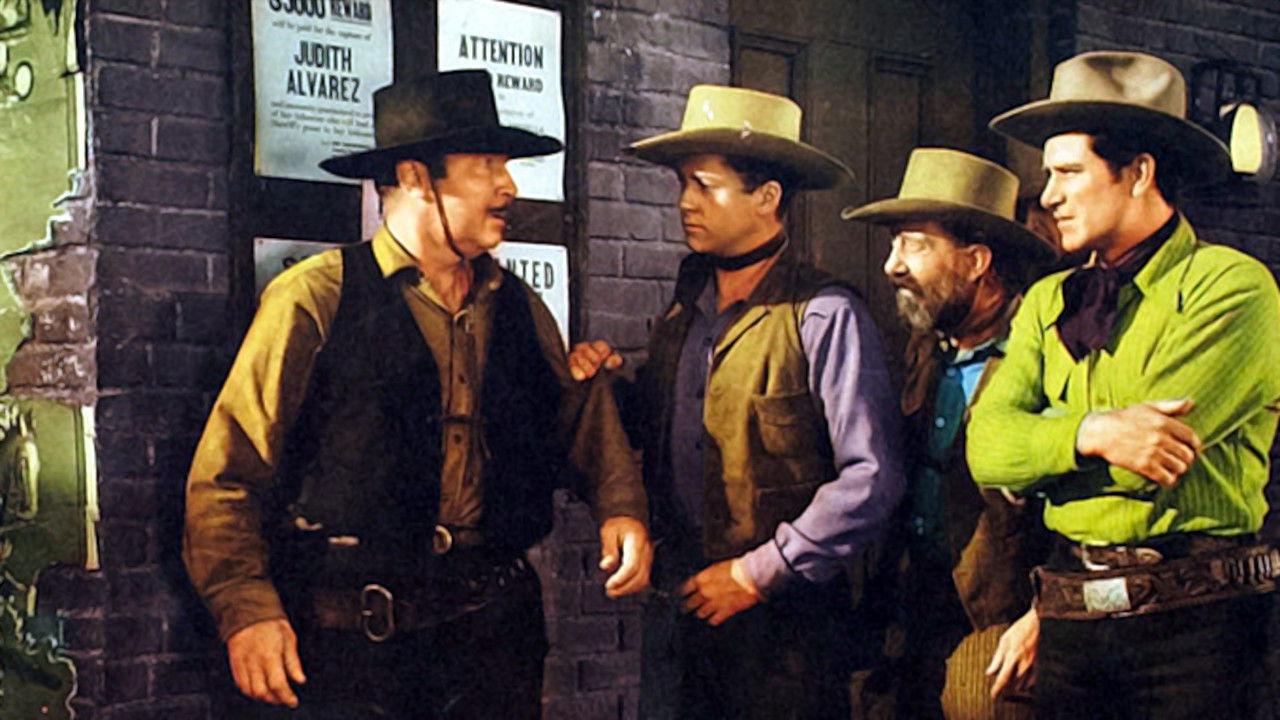 Along the Rio Grande 1941 movie scene