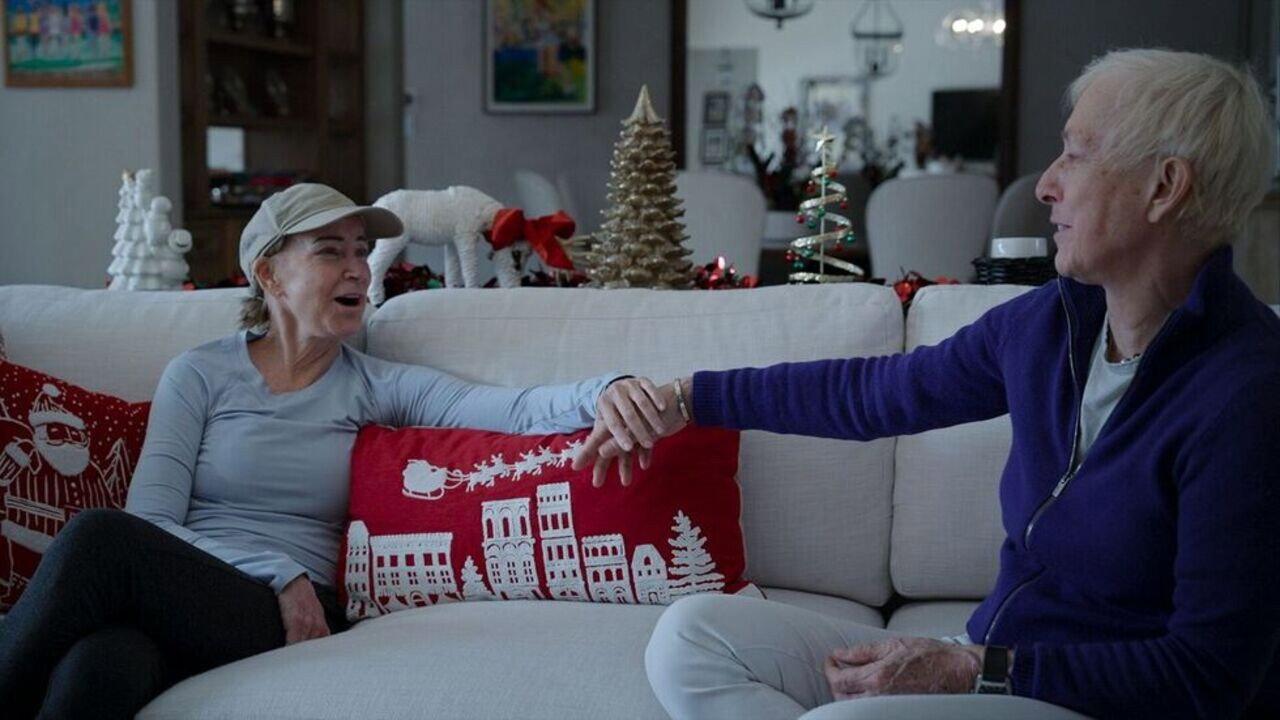 Chris & Martina: The Final Set movie scene