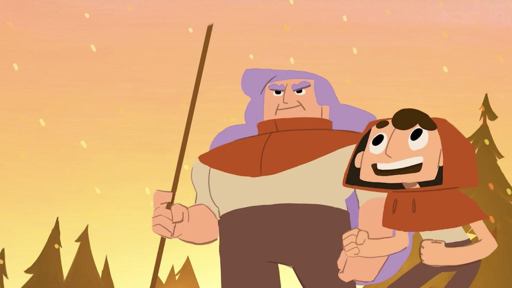 Ember and the Keeper of the Cauldron 2022 movie scene