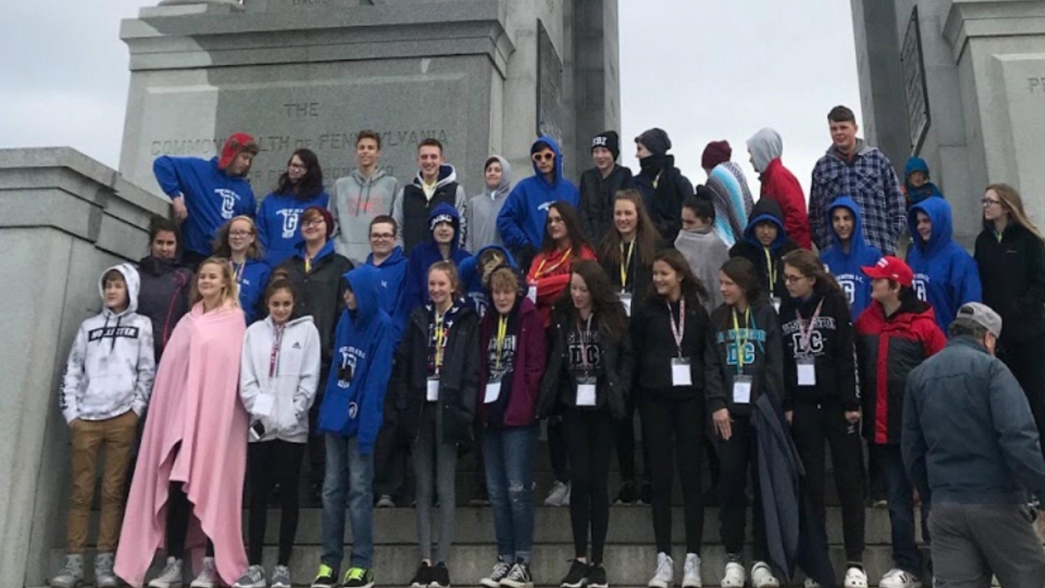 Griffins In DC : A Middle School Trip Documentary 2019 movie scene