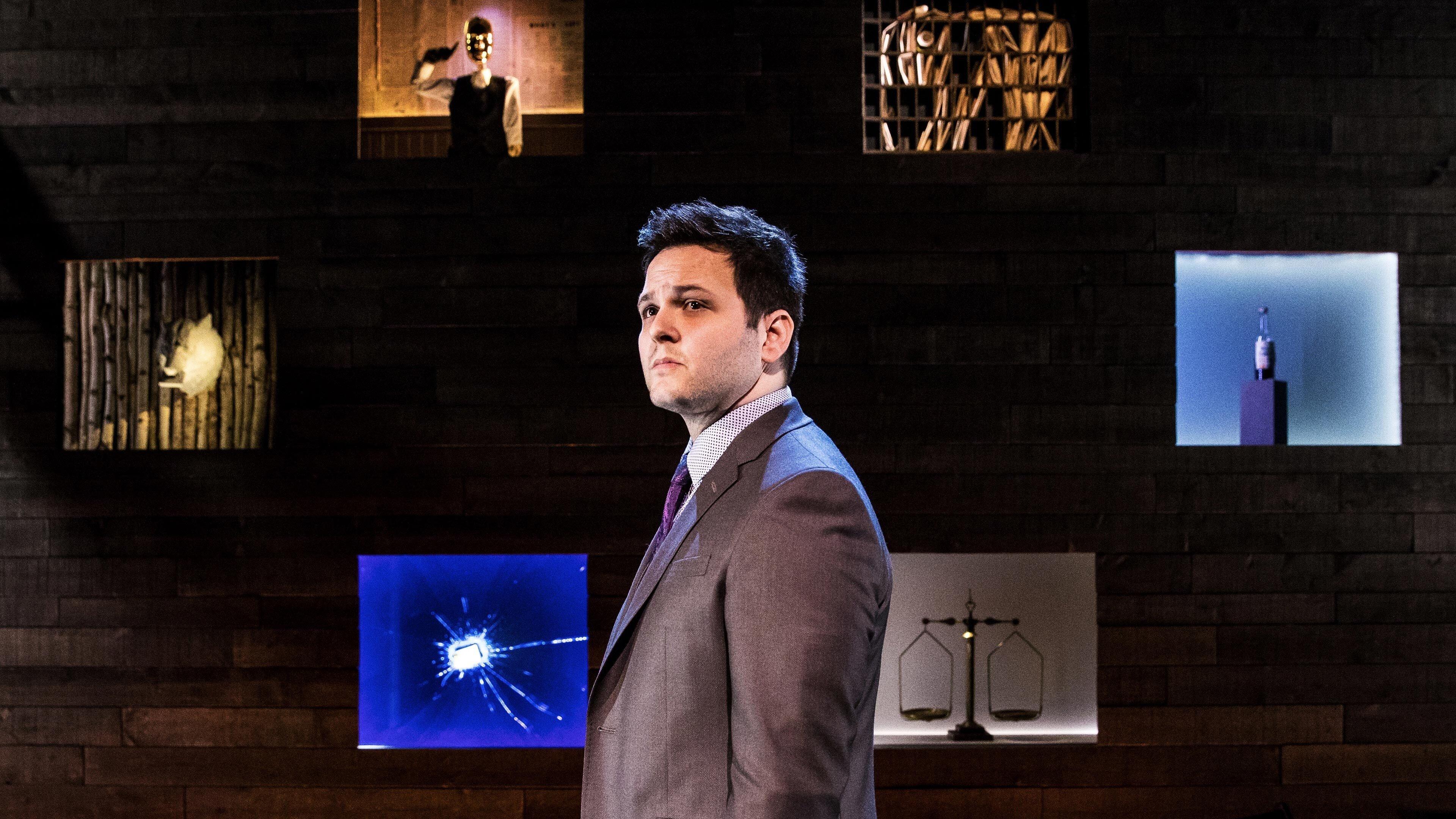 Derek DelGaudio's In & of Itself 2020 movie scene