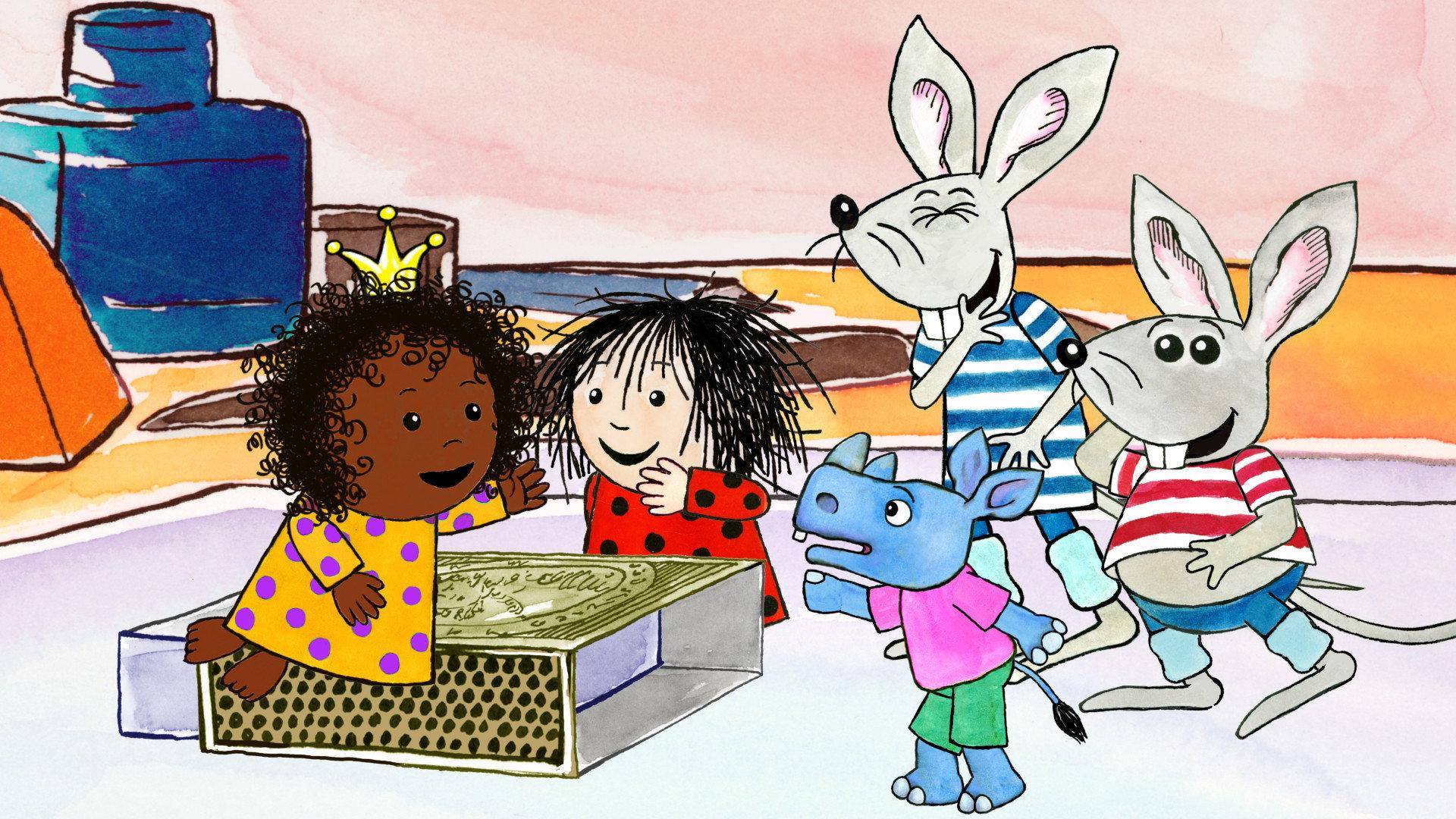 Circleen, Coco and the Wild Rhinoceros 2018 movie scene
