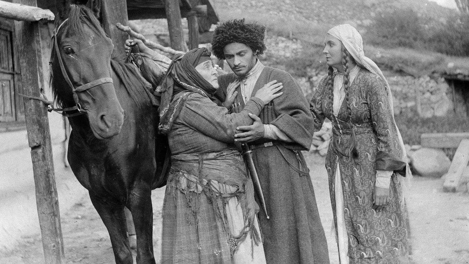 Law of Mountain 1928 movie scene