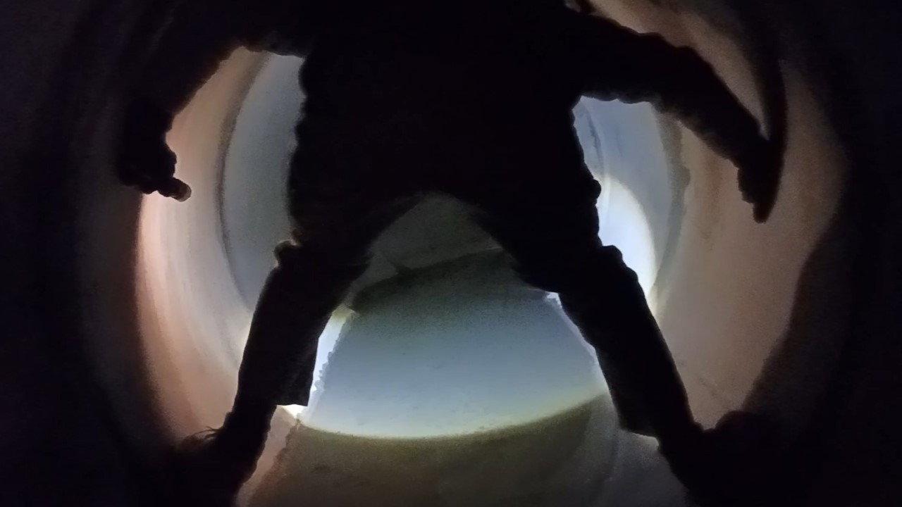 Filming Hole 2023 movie scene