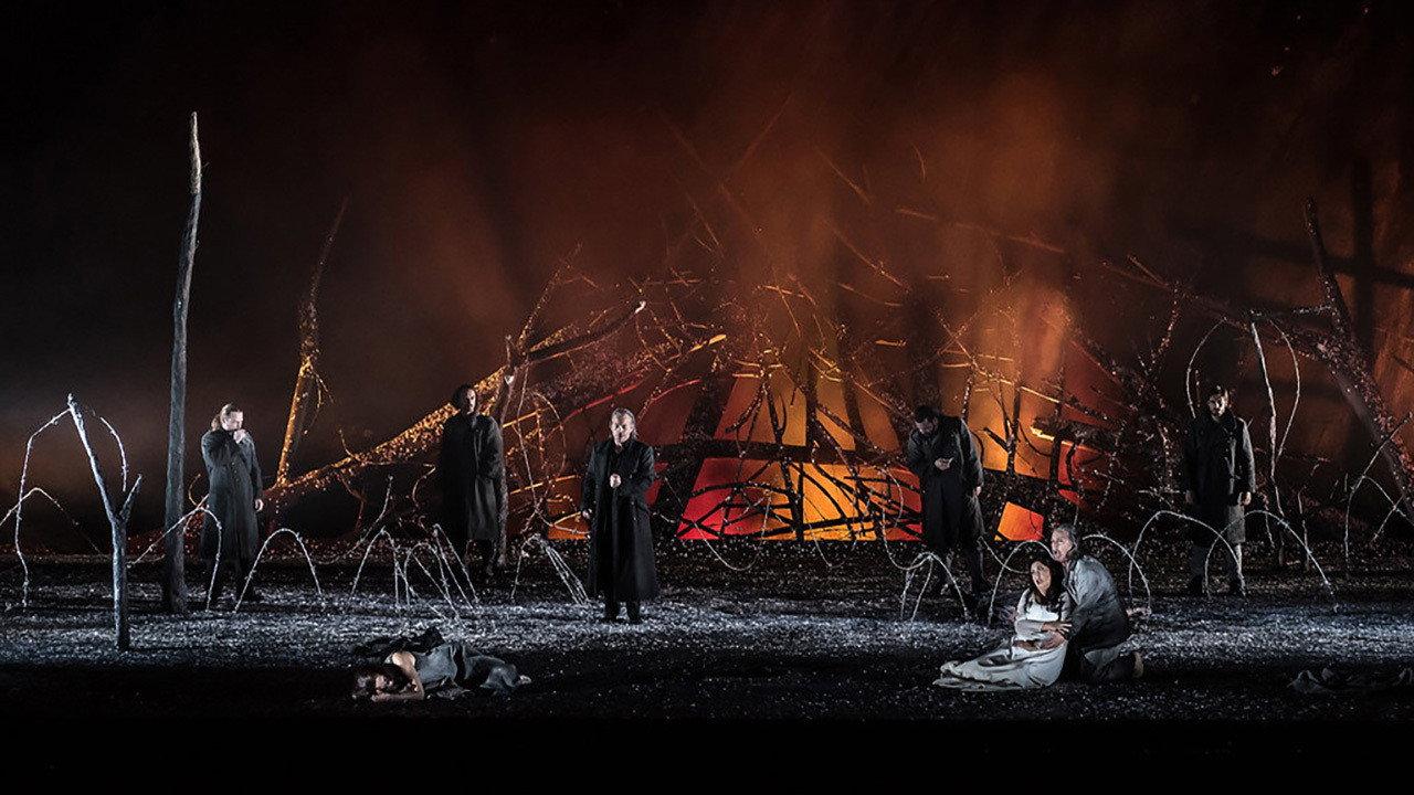 Royal Opera House: Il Trovatore 2017 movie scene