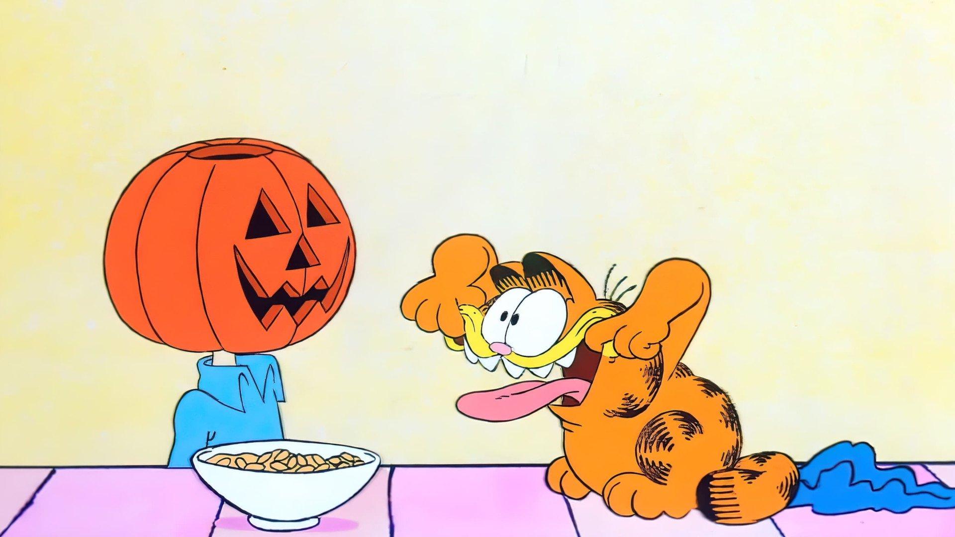 Garfield's Halloween Adventure 1985 movie scene