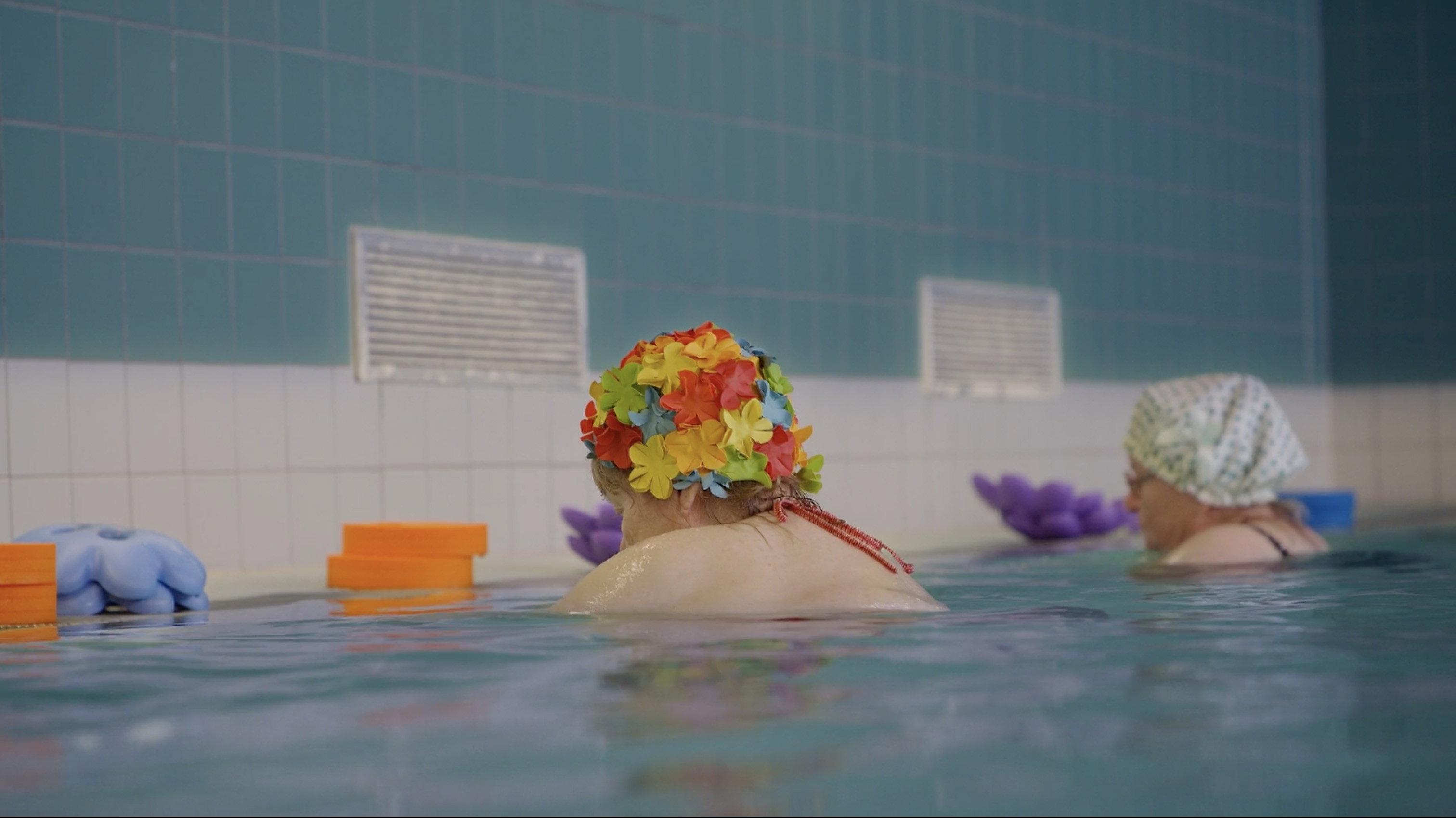 The Swimming Hall 2024 movie scene