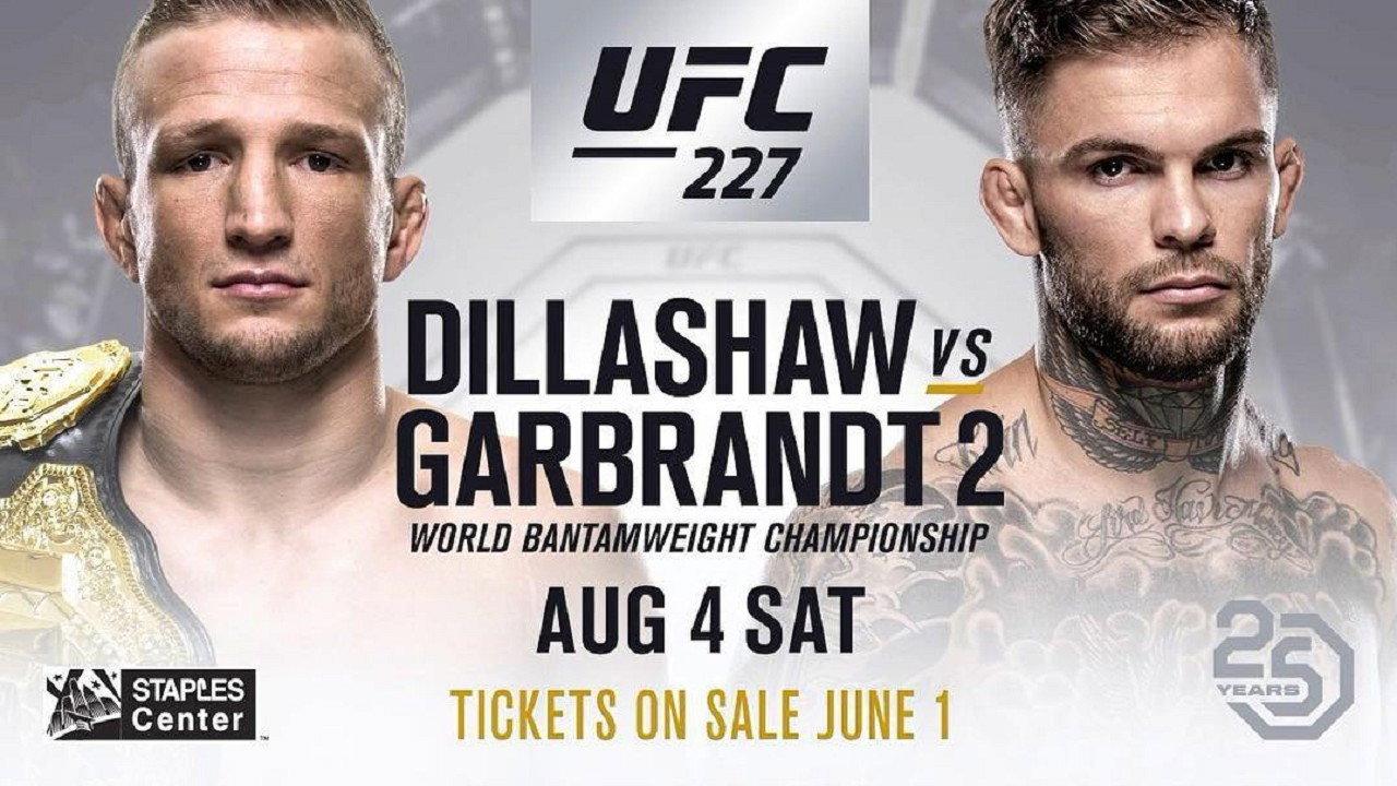 UFC 227: Dillashaw vs. Garbrandt 2 2018 movie scene