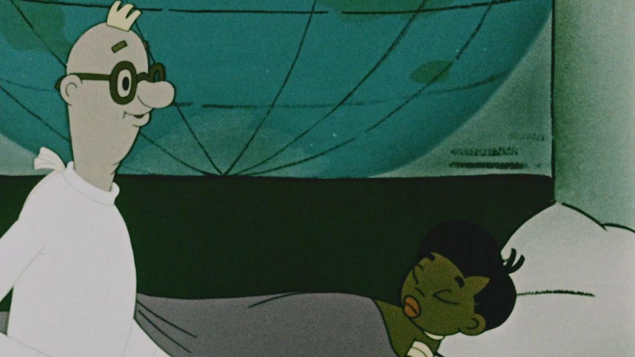 The Secret of the Far Away Island 1958 movie scene