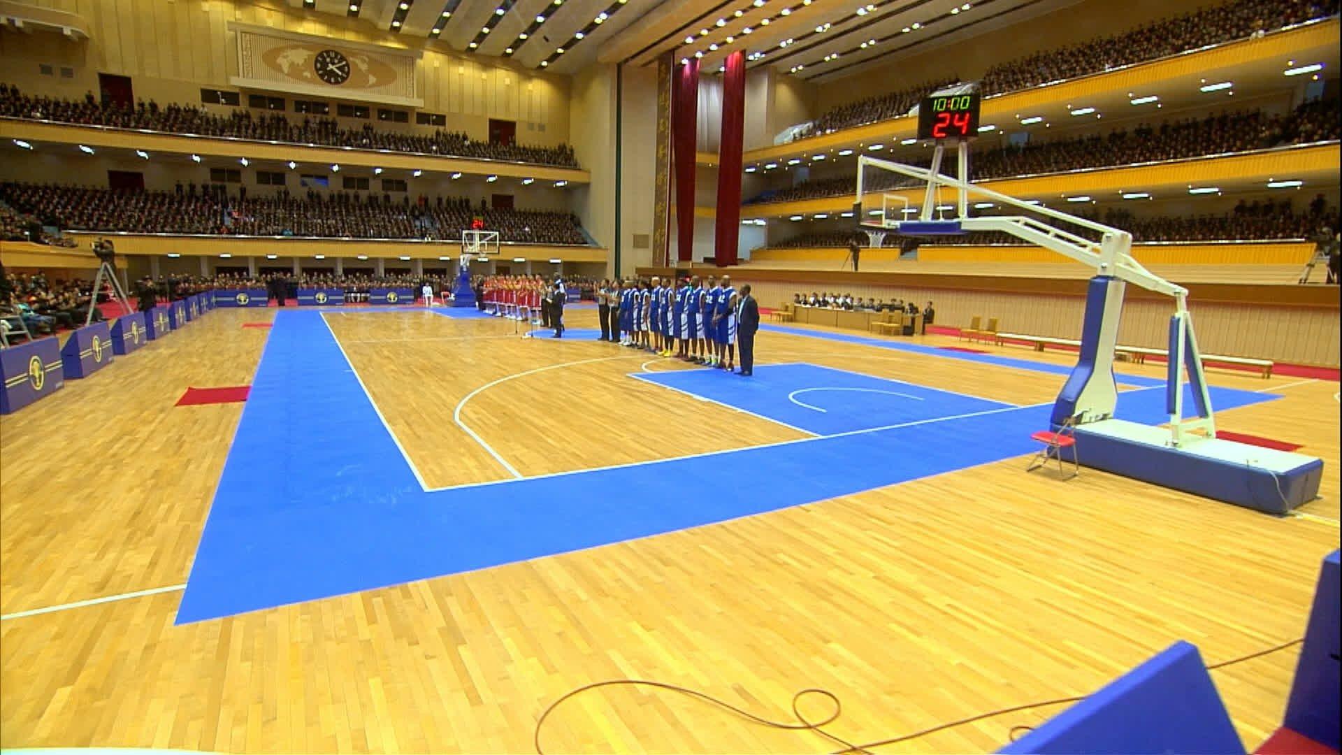 Dennis Rodman's Big Bang in PyongYang 2015 movie scene