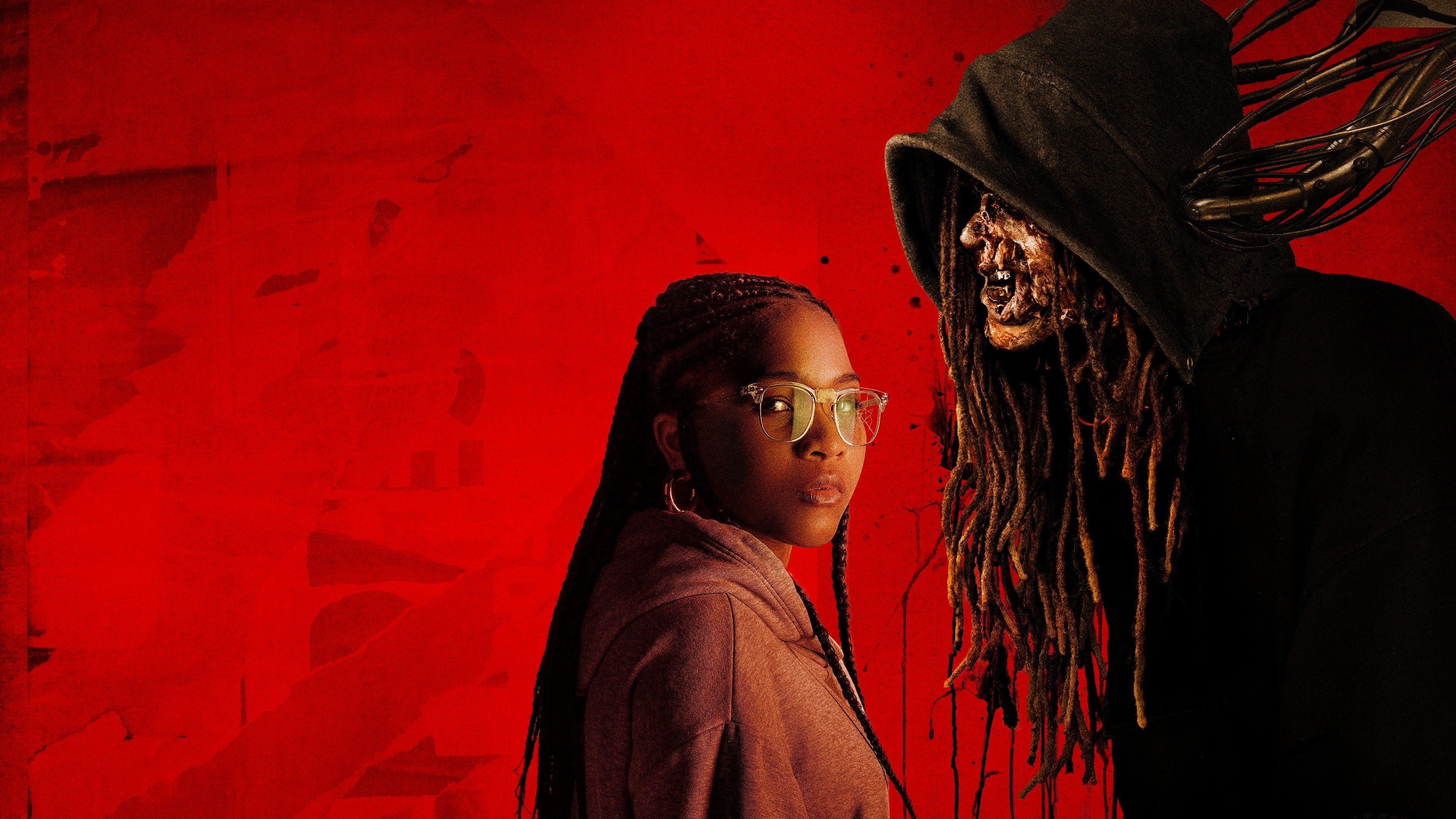 The Angry Black Girl and Her Monster 2023 movie scene