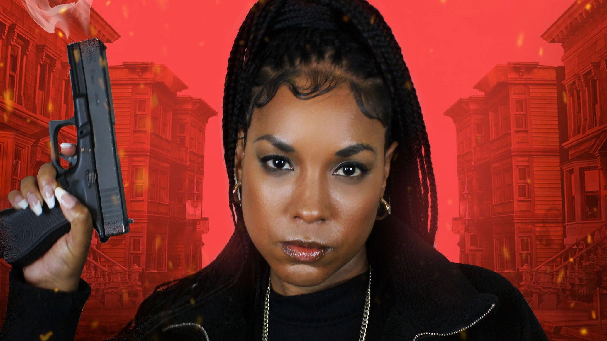 Keisha Takes the Block 2023 movie scene