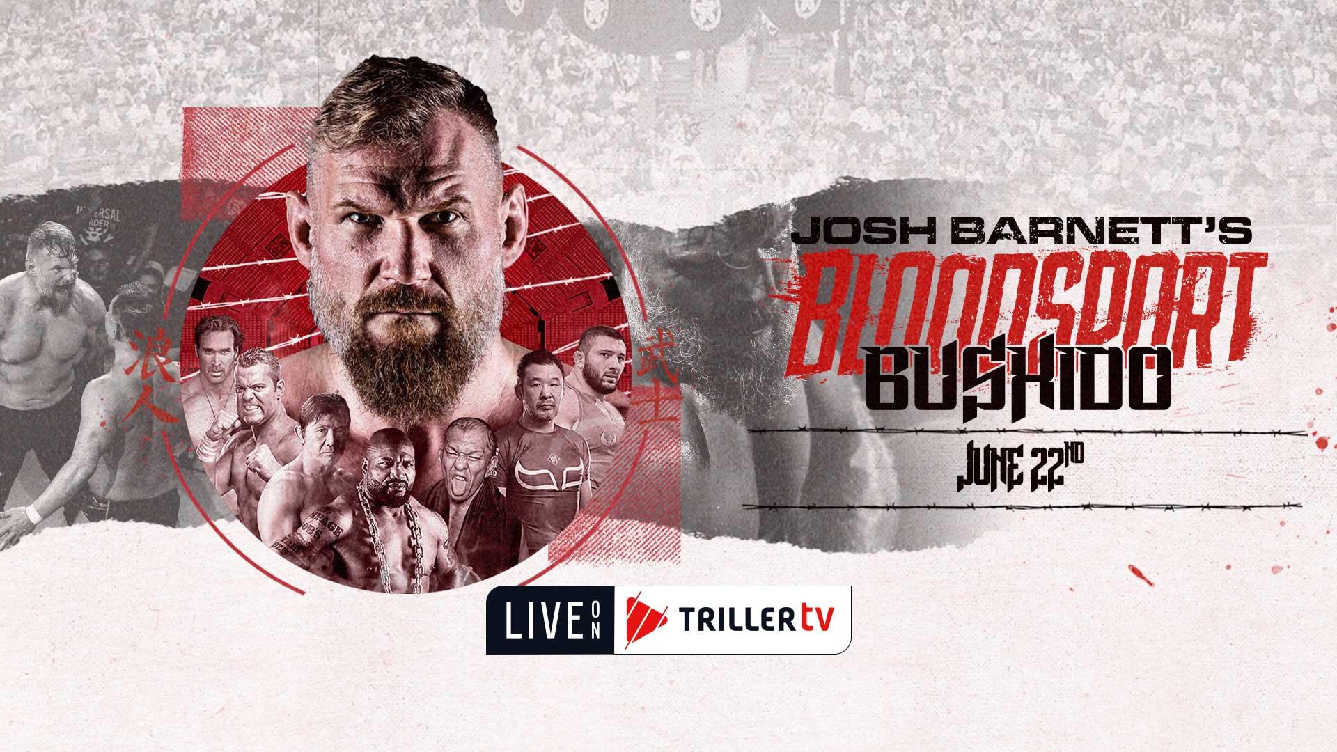 Josh Barnett's Bloodsport Bushido 2024 movie scene