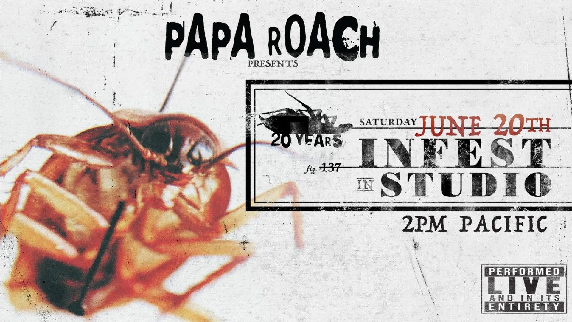 Papa Roach: Infest 20 Years Live 2020 movie scene