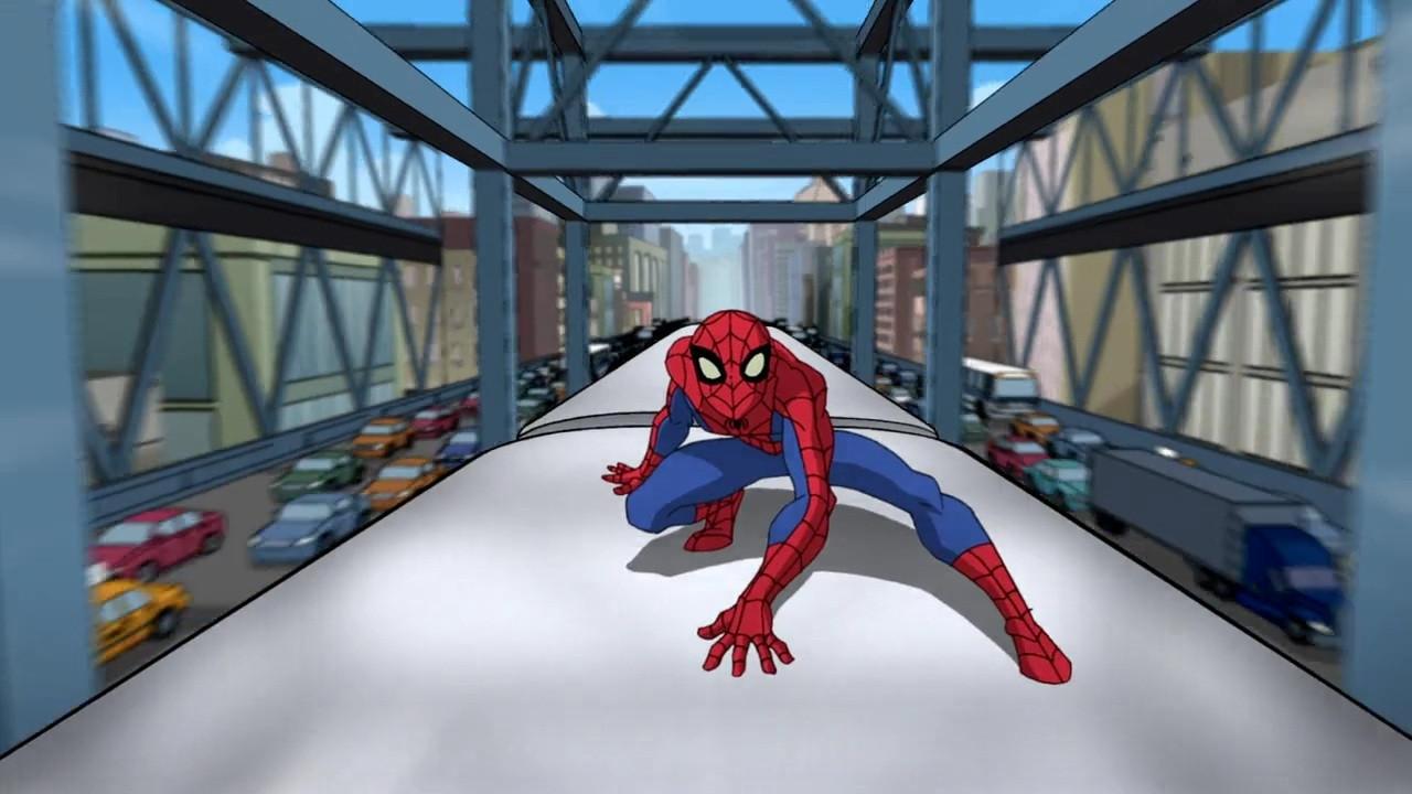 The Spectacular Spider-Man: Attack of the Lizard 2008 movie scene