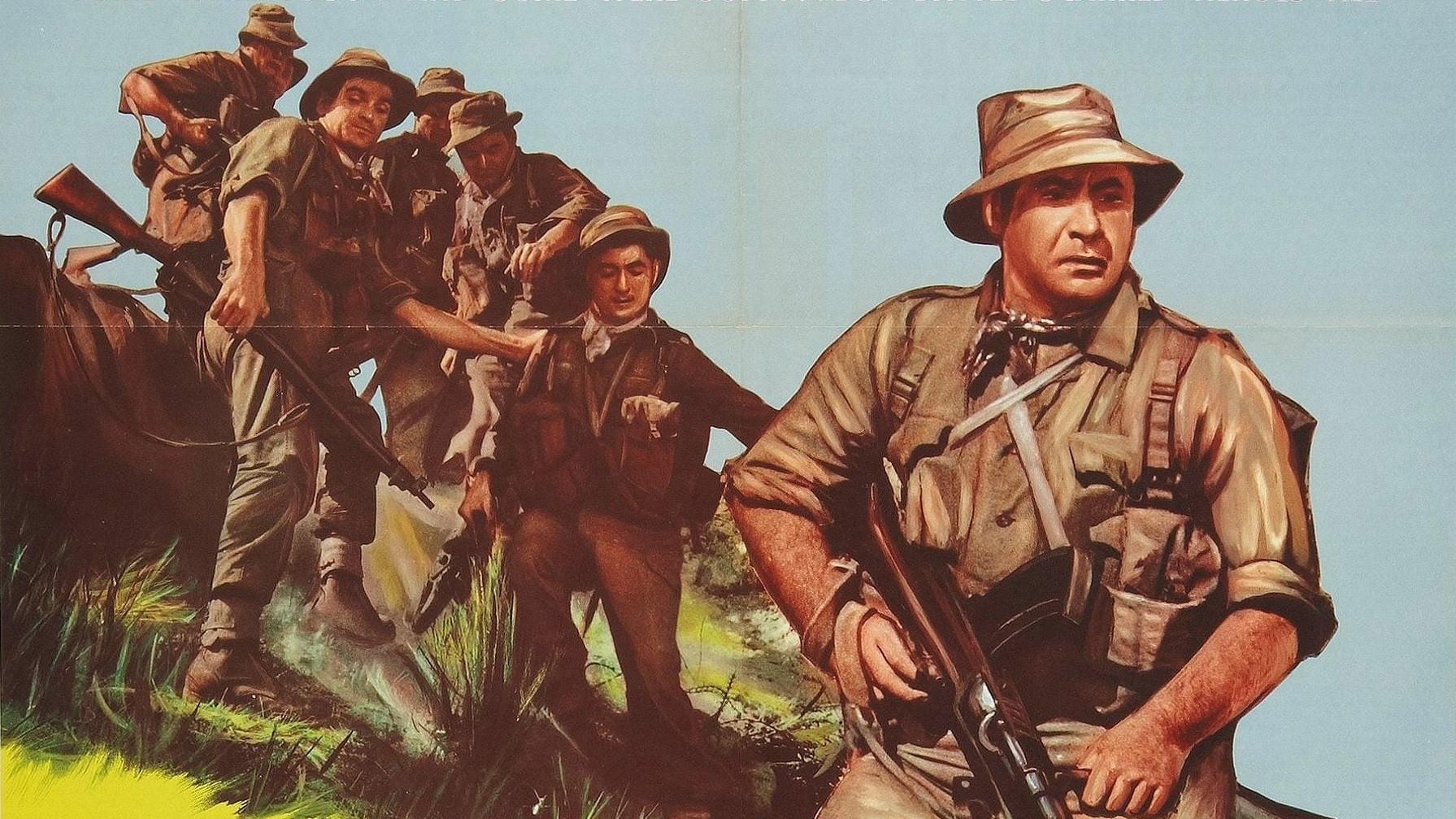 A Hill in Korea 1956 movie scene