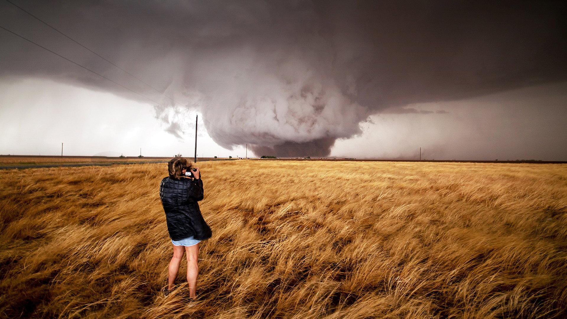The Chasers of Tornado Alley: Touching the Sky 2024 movie scene
