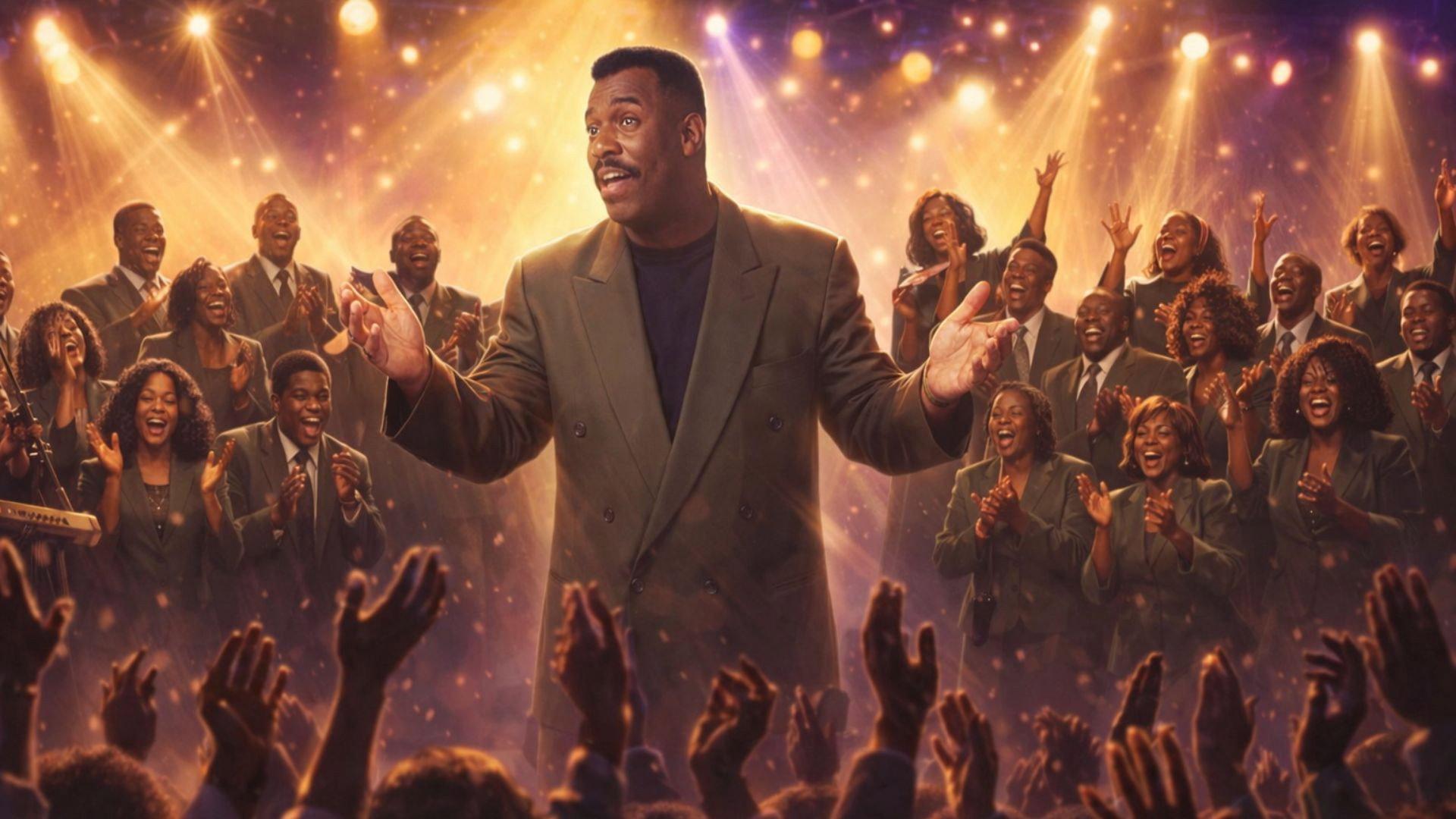 John P. Key & The New Life Community Choir - We Walk by Faith 1994 movie scene