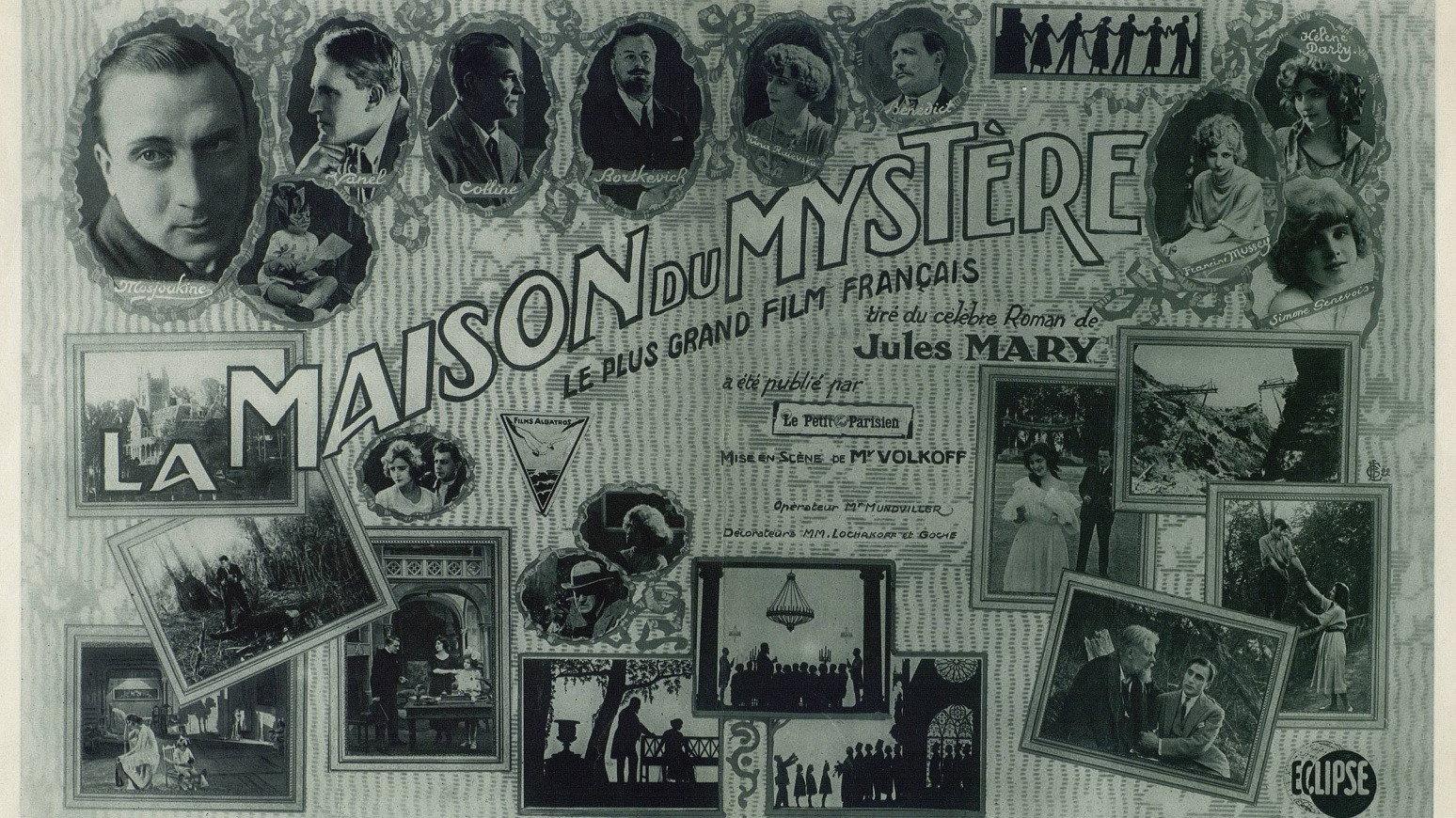 The House of Mystery 1923 movie scene