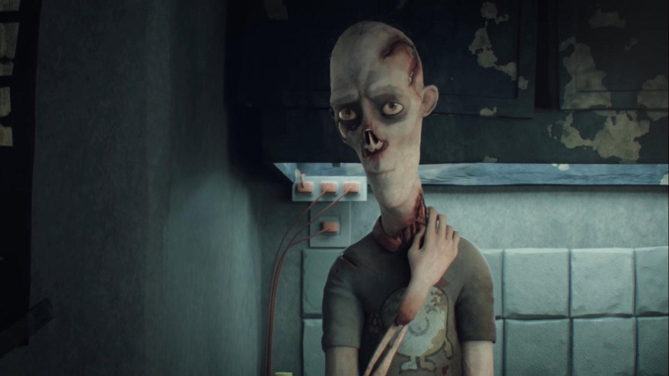 Less Than Human 2017 movie scene