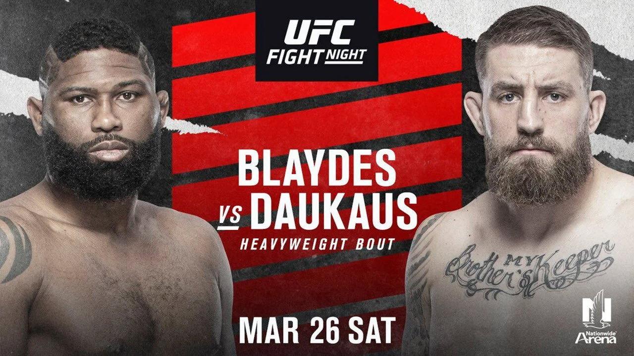 UFC on ESPN 33: Blaydes vs. Daukaus 2022 movie scene