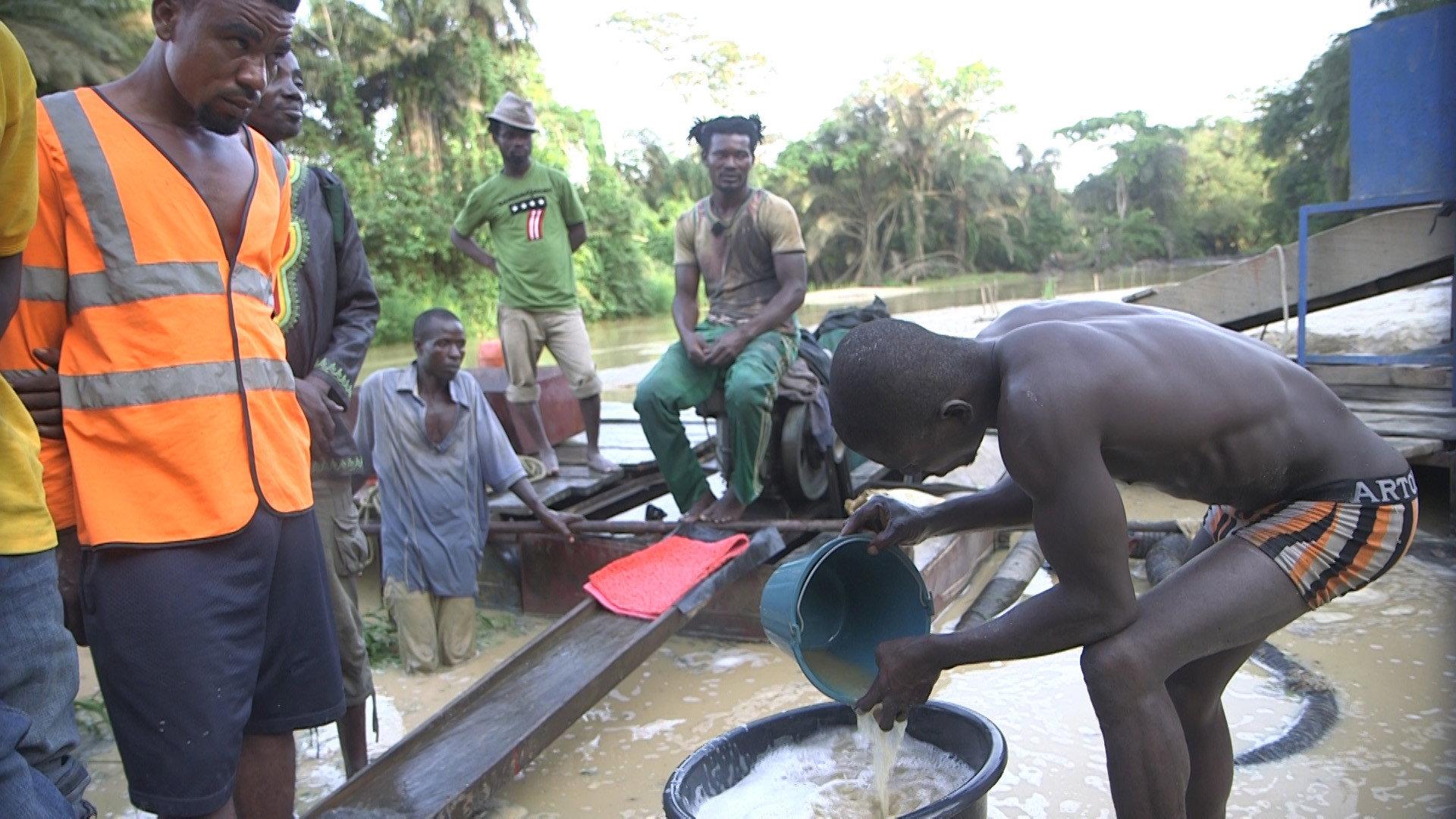 Galamsey: For a Fistful of Gold 2017 movie scene