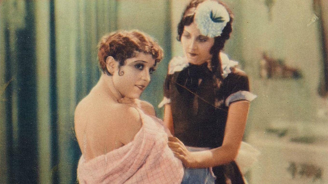 Soft Living 1928 movie scene