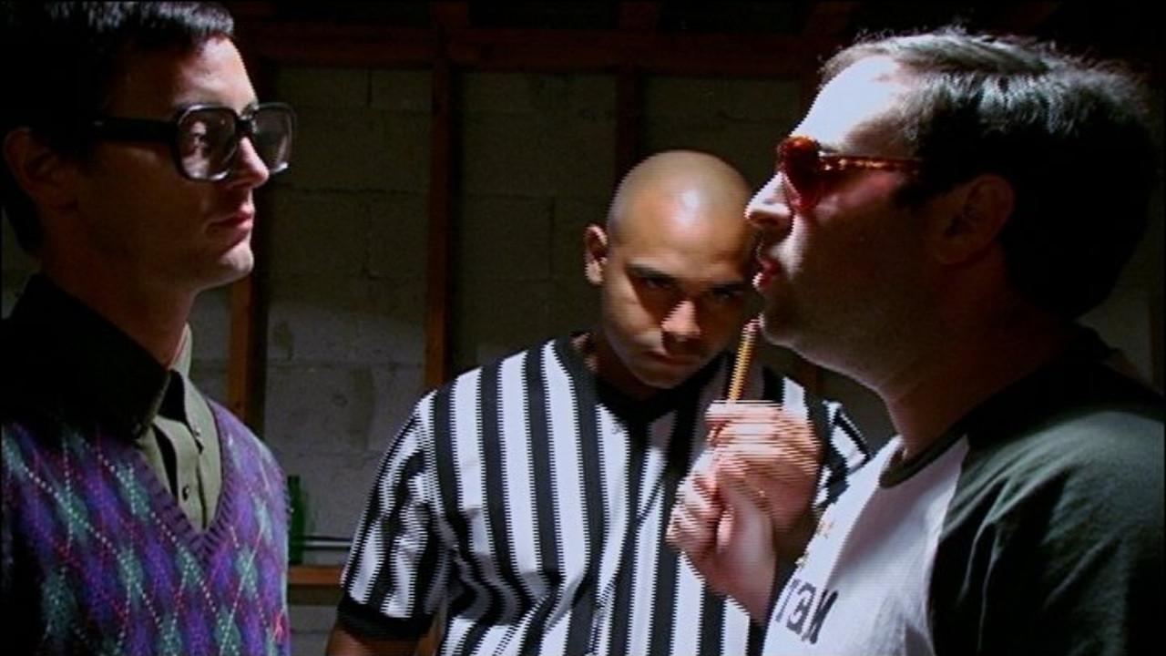 Pencil Fighting - The Life and Times of Team Balderdash 2007 movie scene