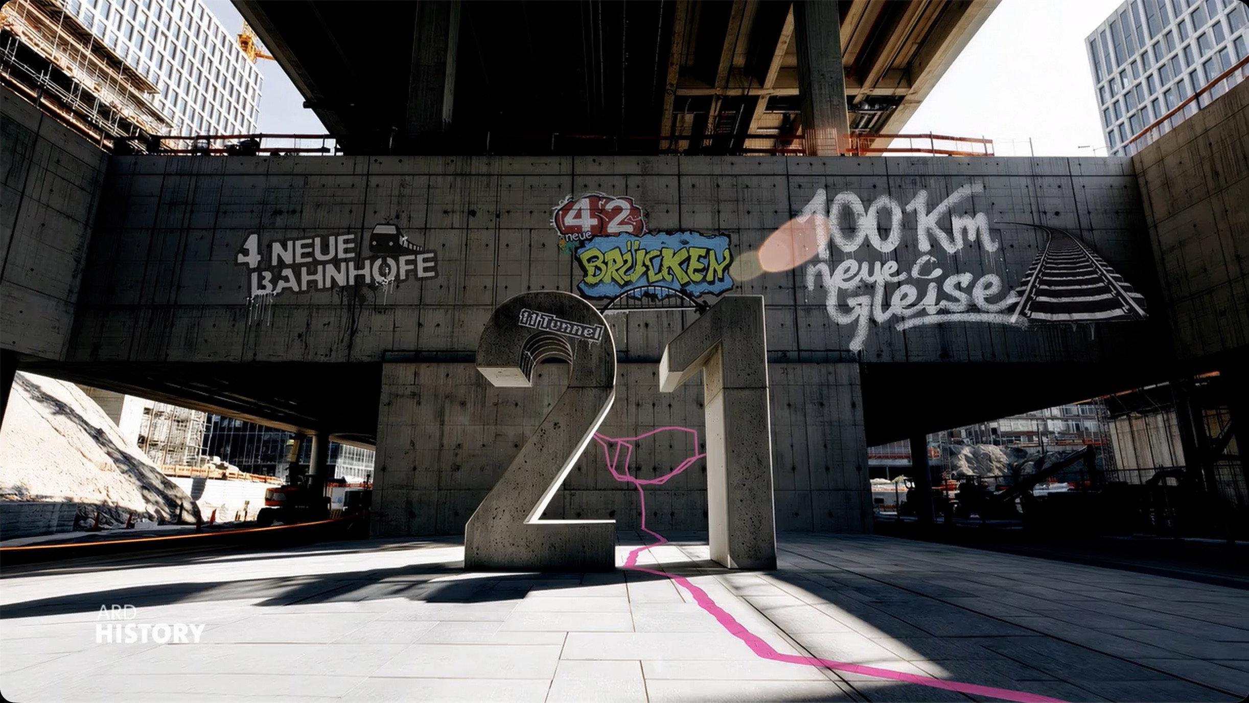 Stuttgart 21 - The construction site of the century 2026 movie scene