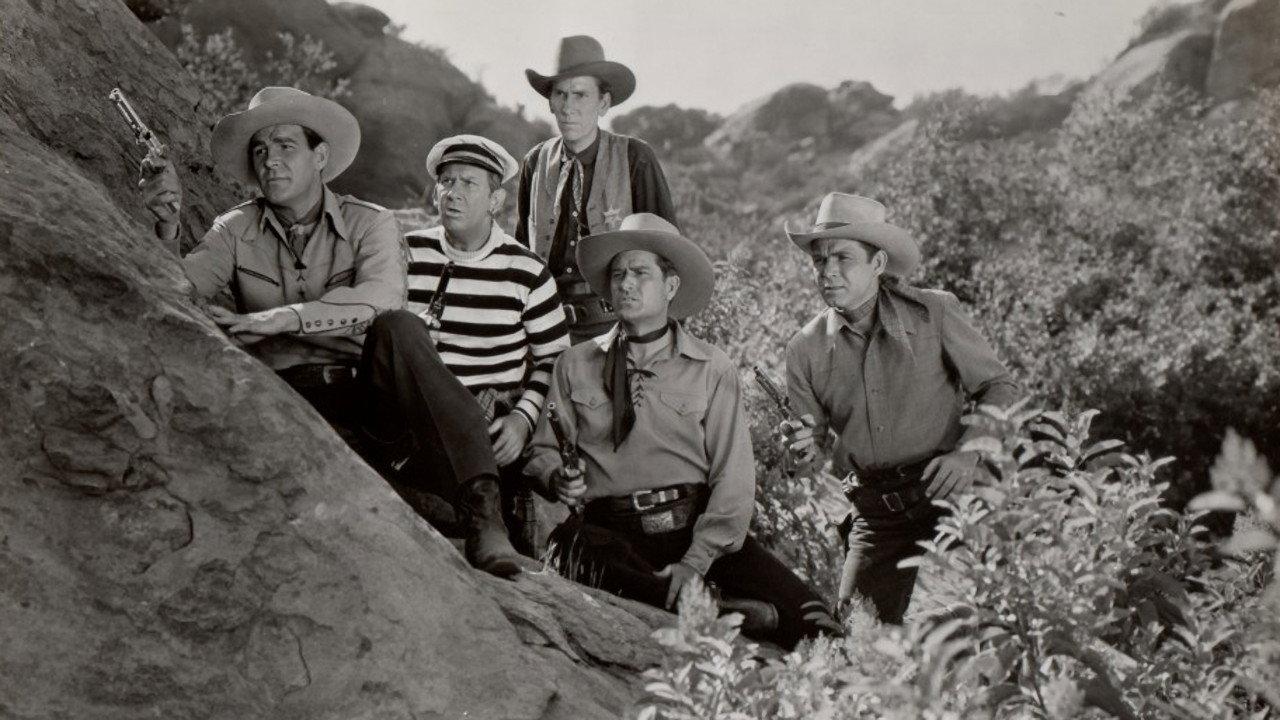 Beyond the Pecos 1945 movie scene