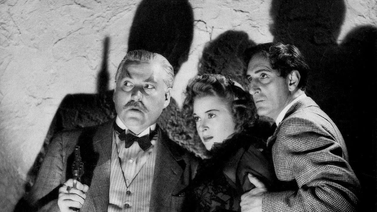 Sherlock Holmes and the Voice of Terror 1942 movie scene