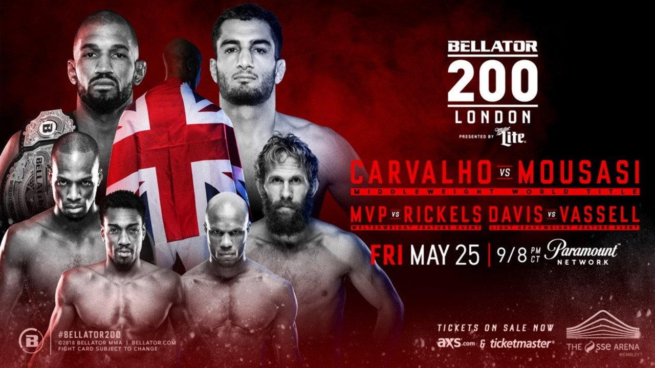 Bellator 200: Carvalho vs. Mousasi 2018 movie scene