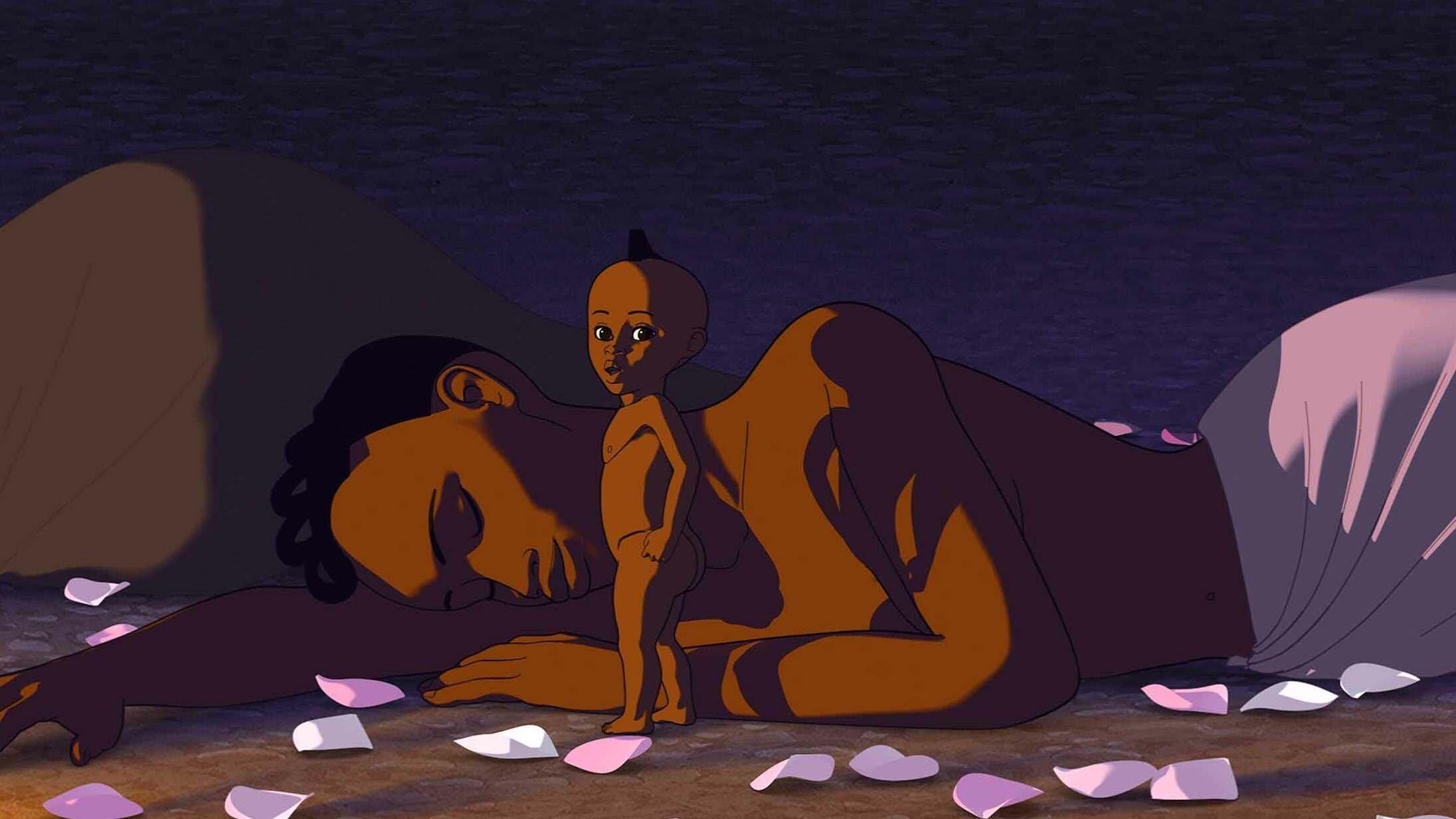 Kirikou and the Men and Women 2012 movie scene