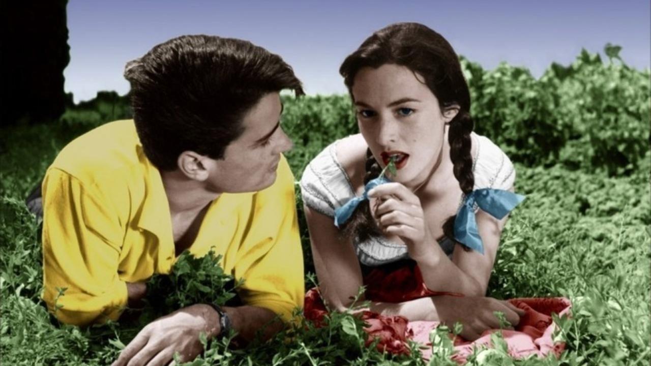 Girl and the River 1958 movie scene