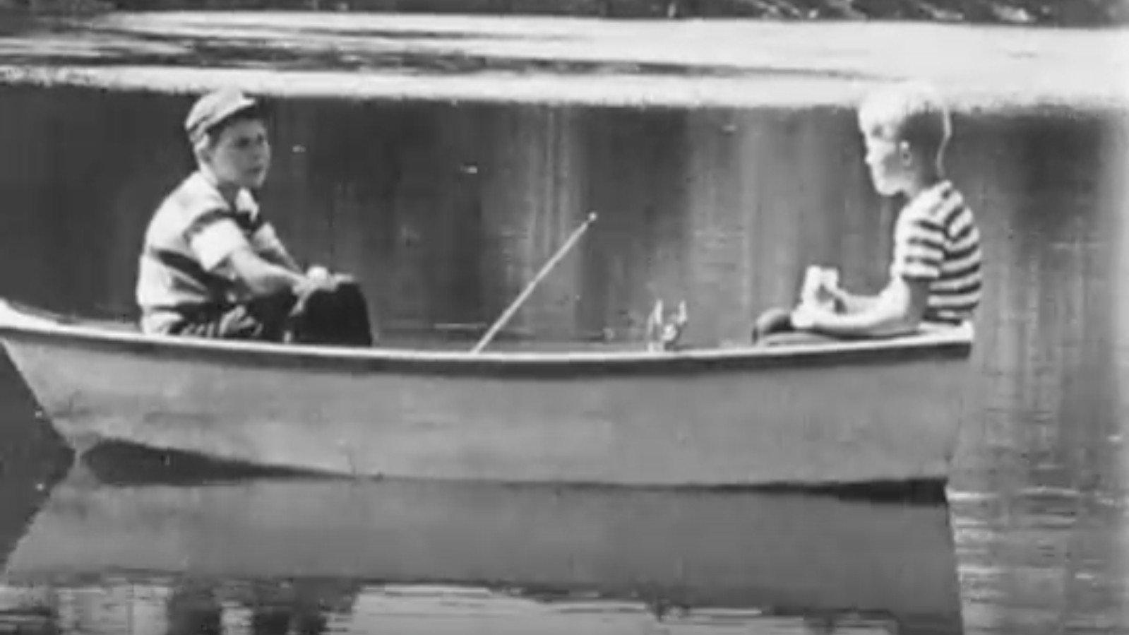 What Makes Things Float? 1951 movie scene
