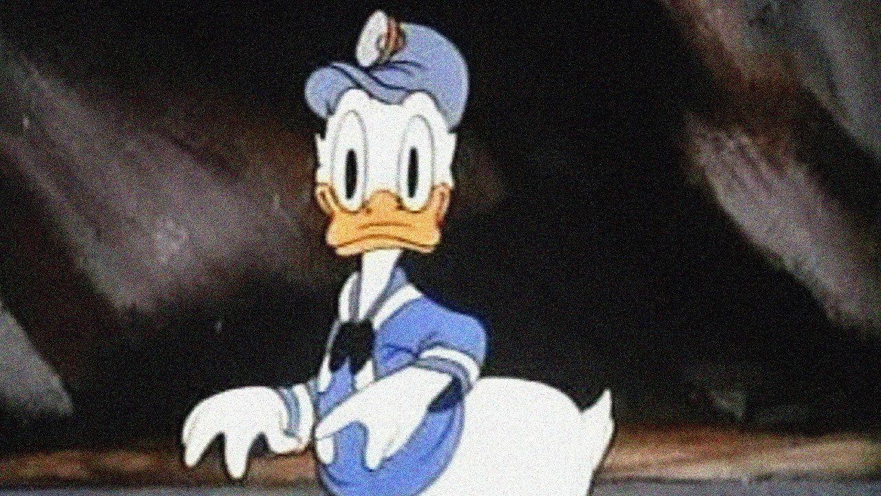 Donald's Gold Mine 1942 movie scene