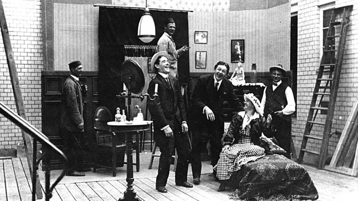 In the King’s Uniform 1915 movie scene