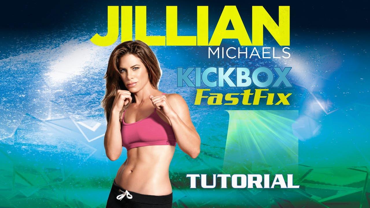 Jillian Michaels Kickbox FastFix - Tutorial 2012 movie scene
