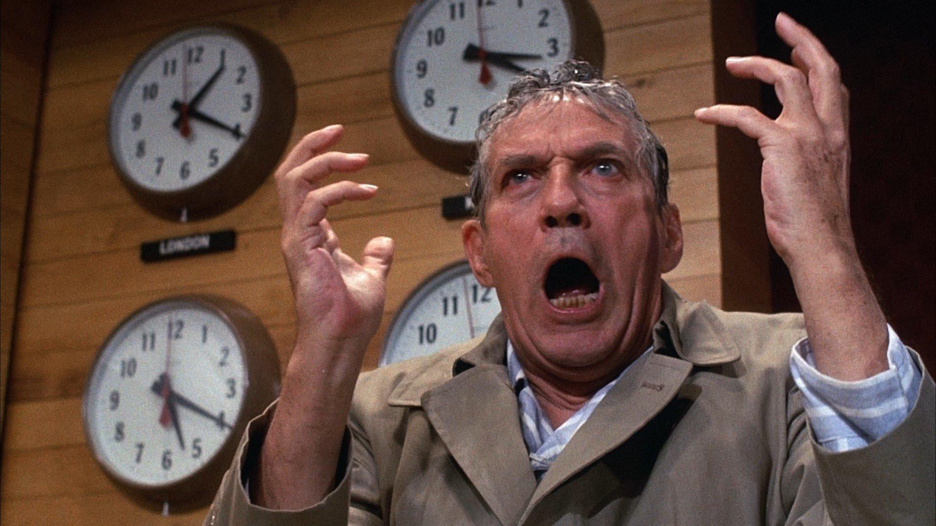 Network 1976 movie scene