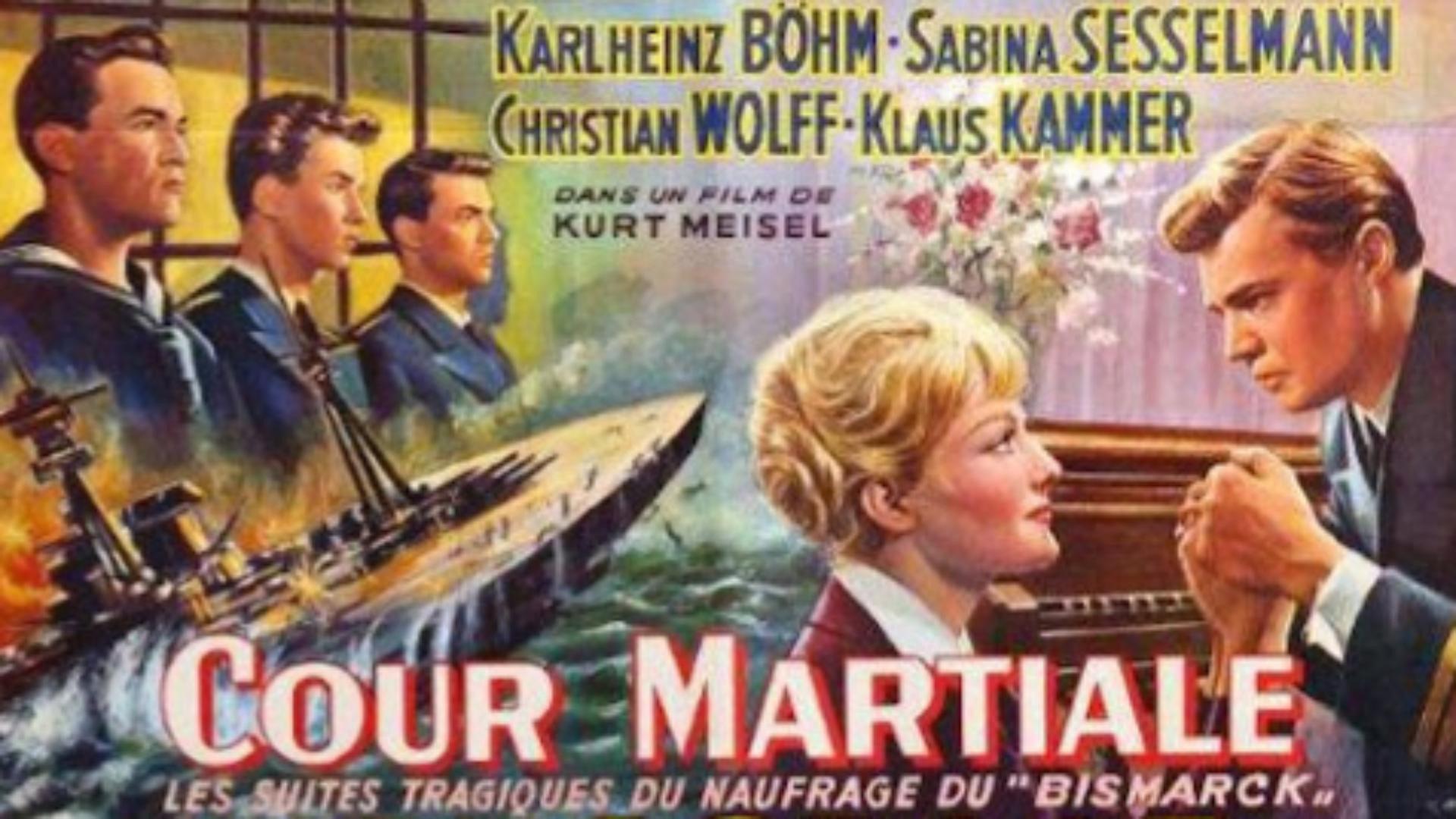 Court Martial 1959 movie scene