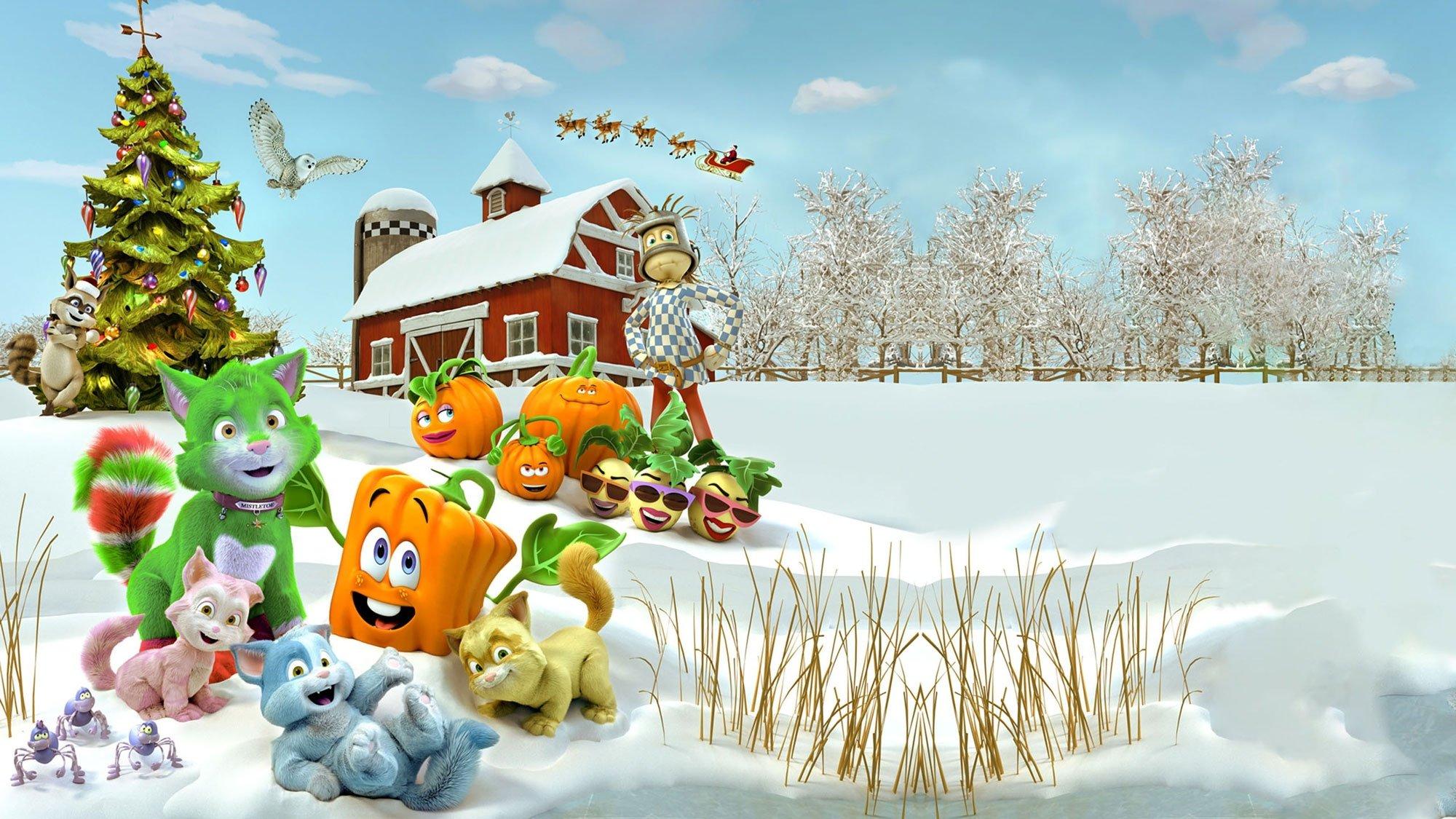 Spookley and the Christmas Kittens 2019 movie scene
