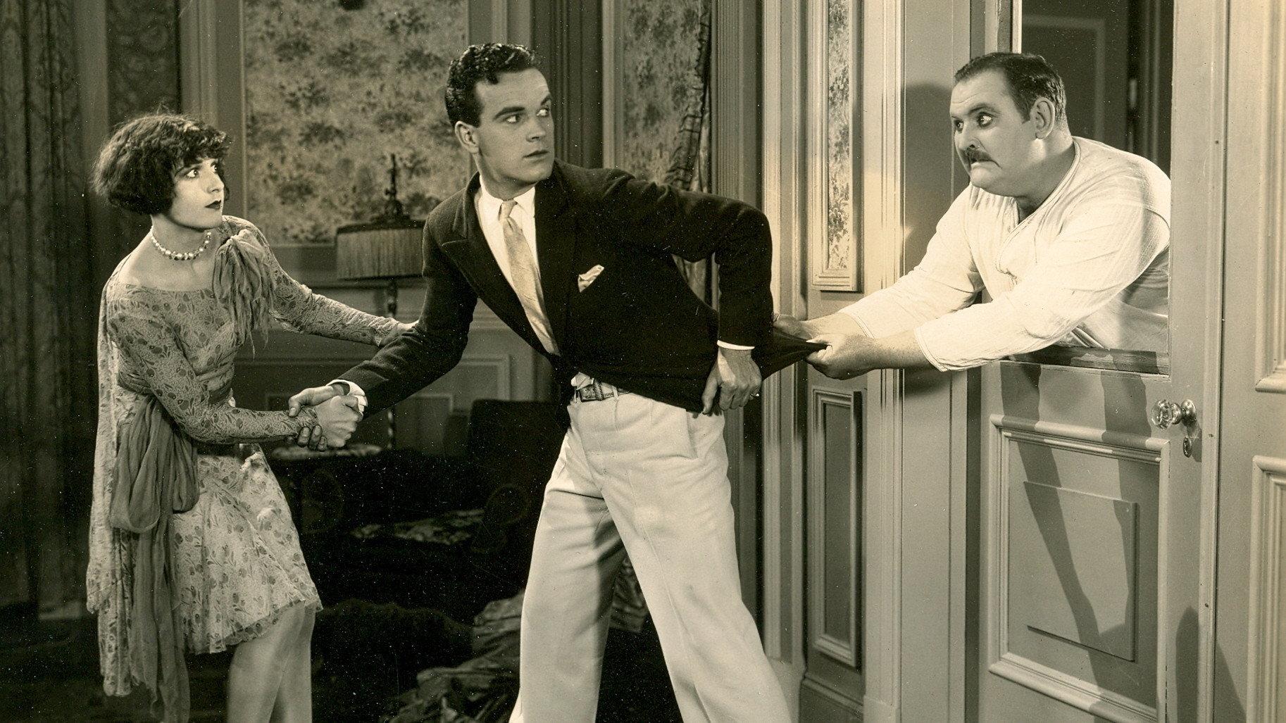 Cupid and the Clock 1927 movie scene
