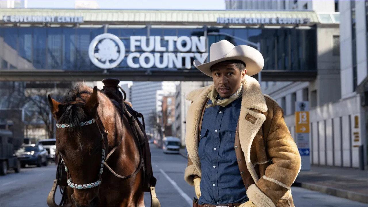 Brannu: The Urban Horseman 2025 movie scene