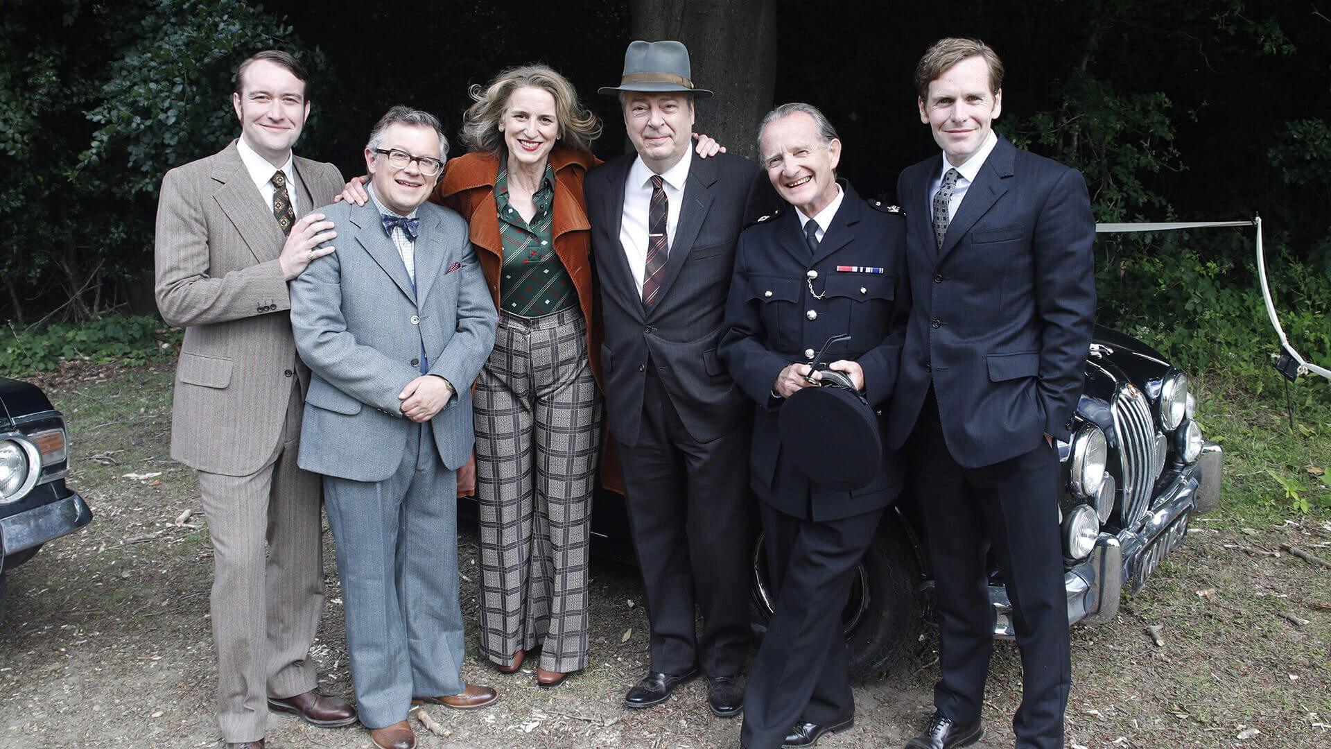 Morse and the Last Endeavour 2023 movie scene