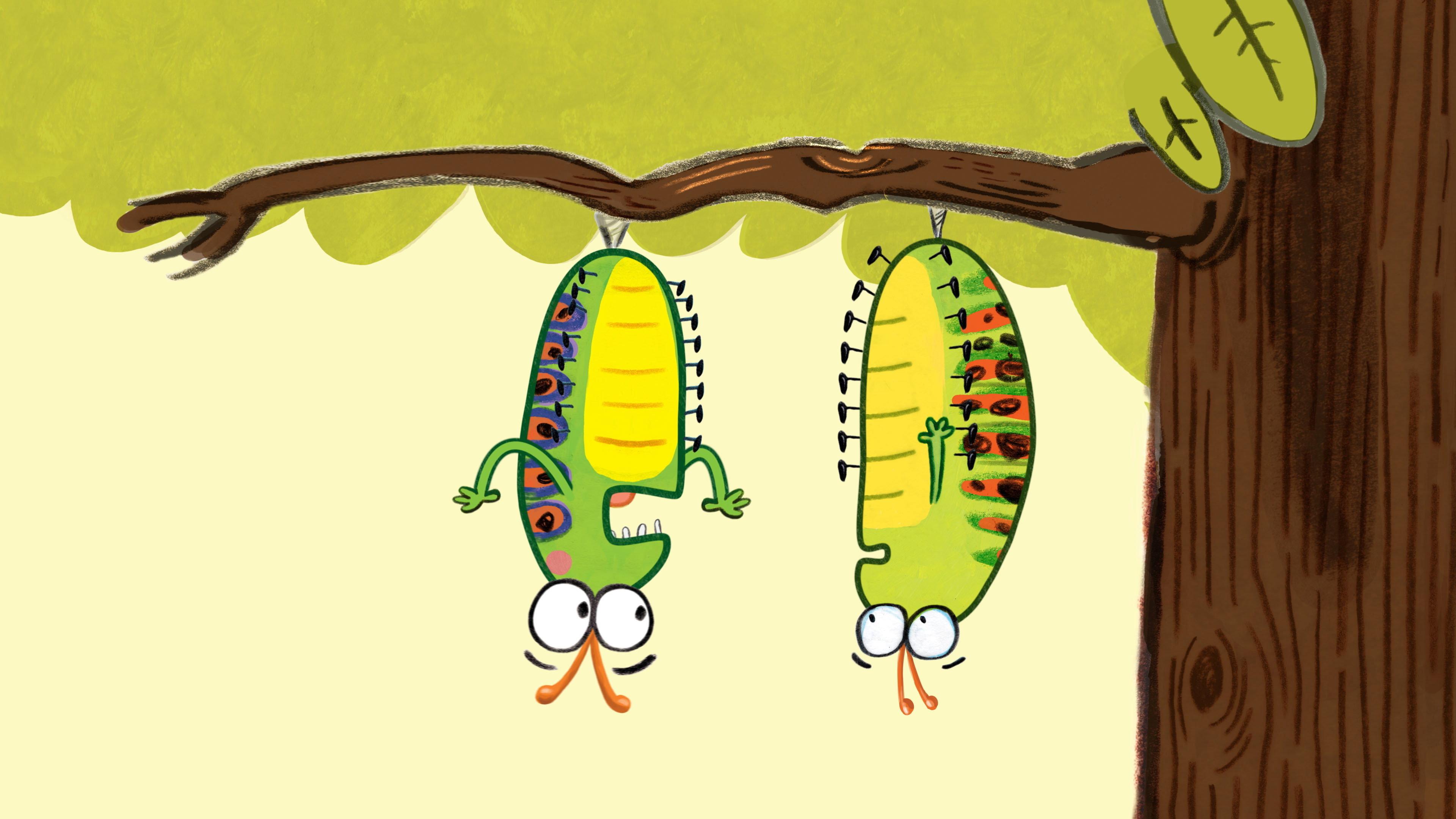 The Very Impatient Caterpillar 2020 movie scene