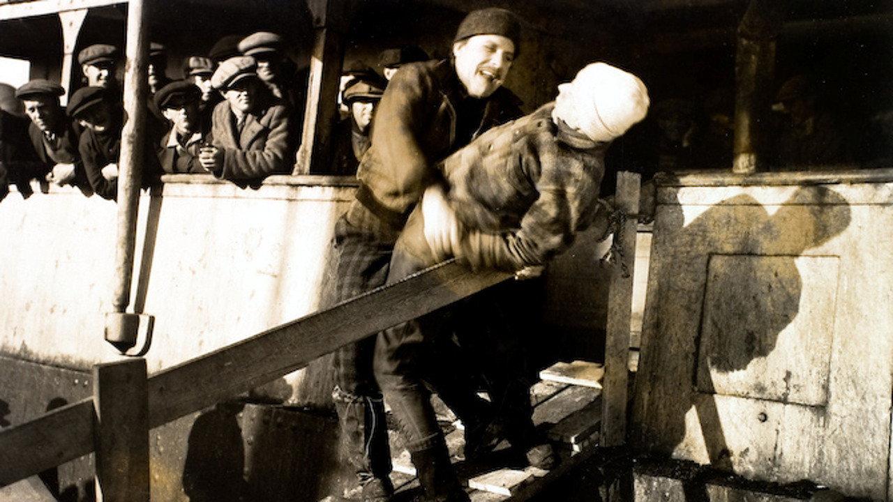 The Viking 1931 movie scene