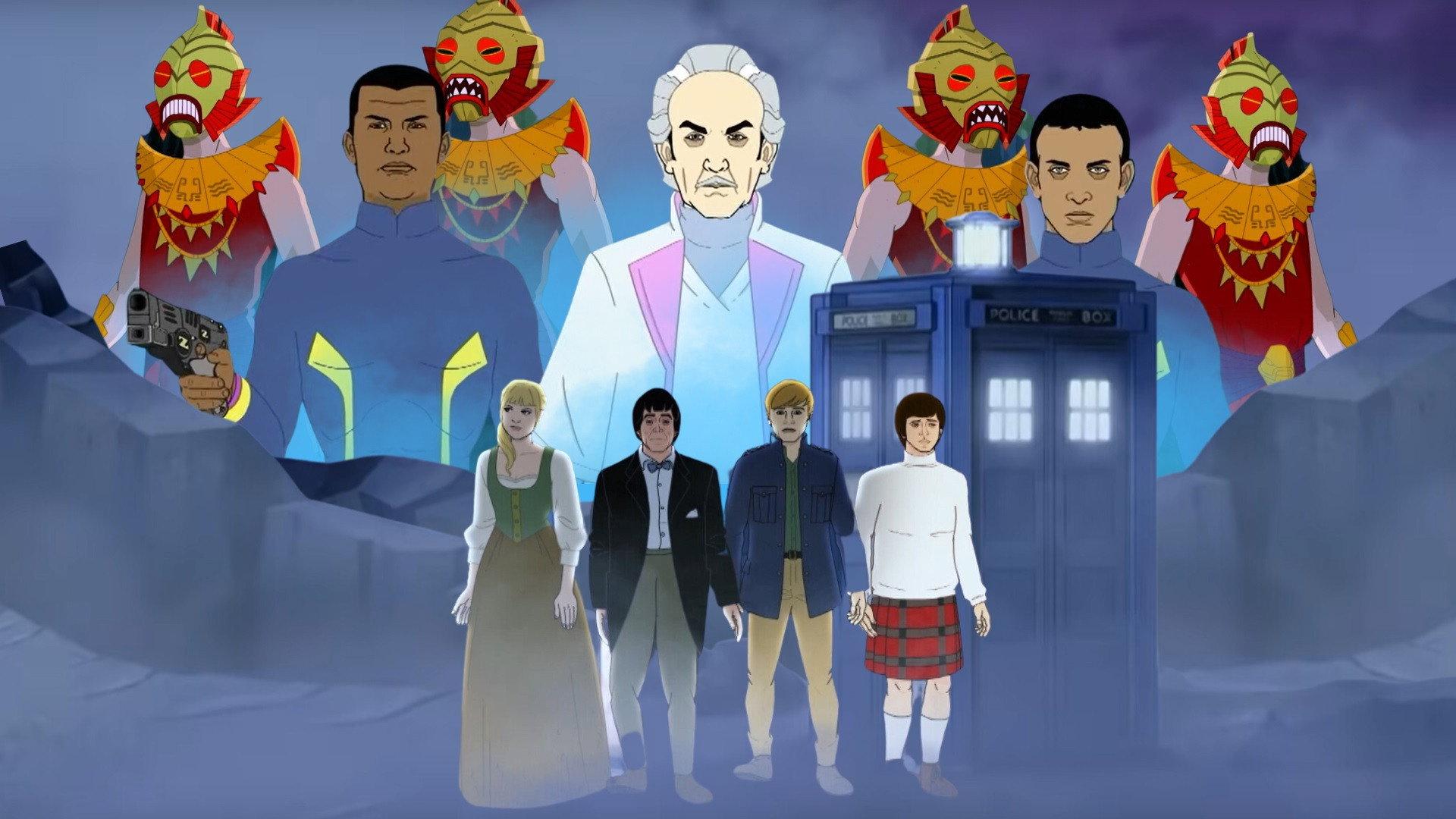 Doctor Who: The Underwater Menace 2023 movie scene