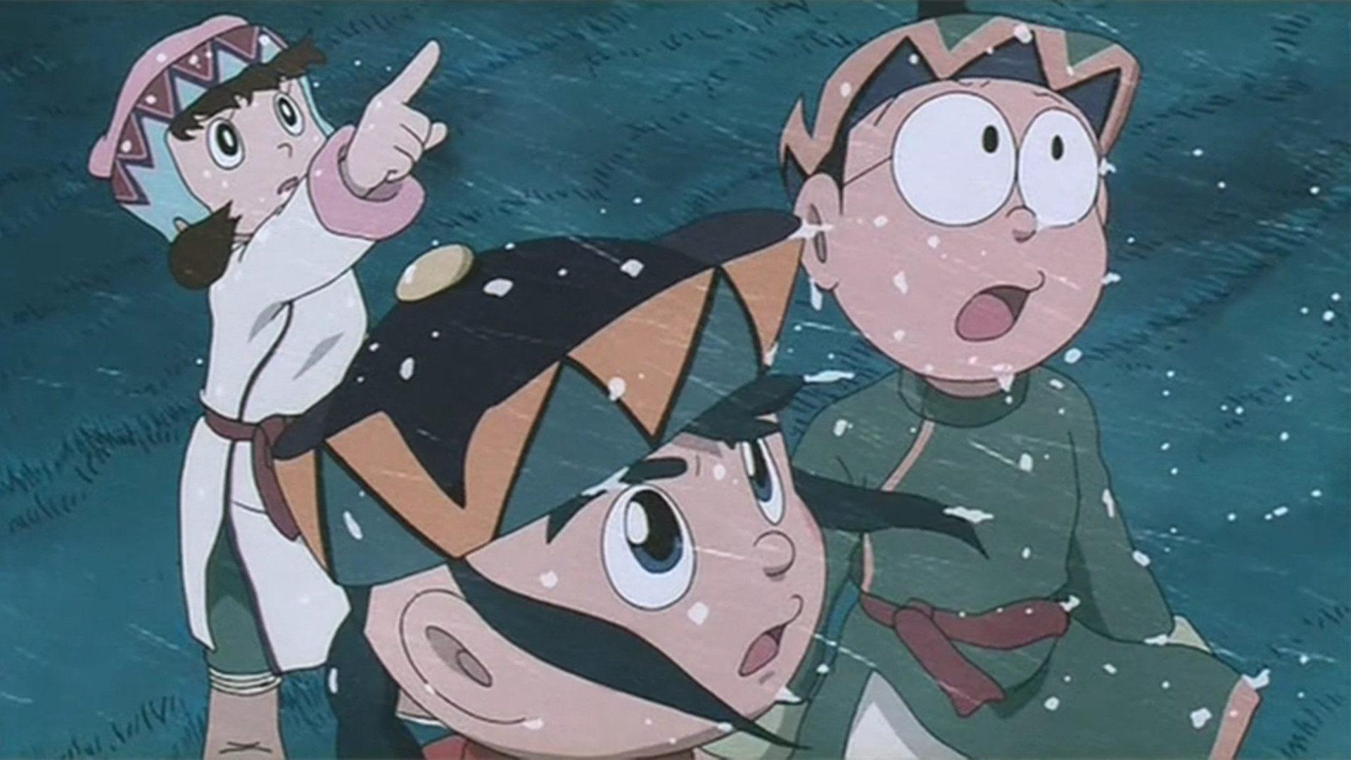 Doraemon: Nobita and the Windmasters 2003 movie scene
